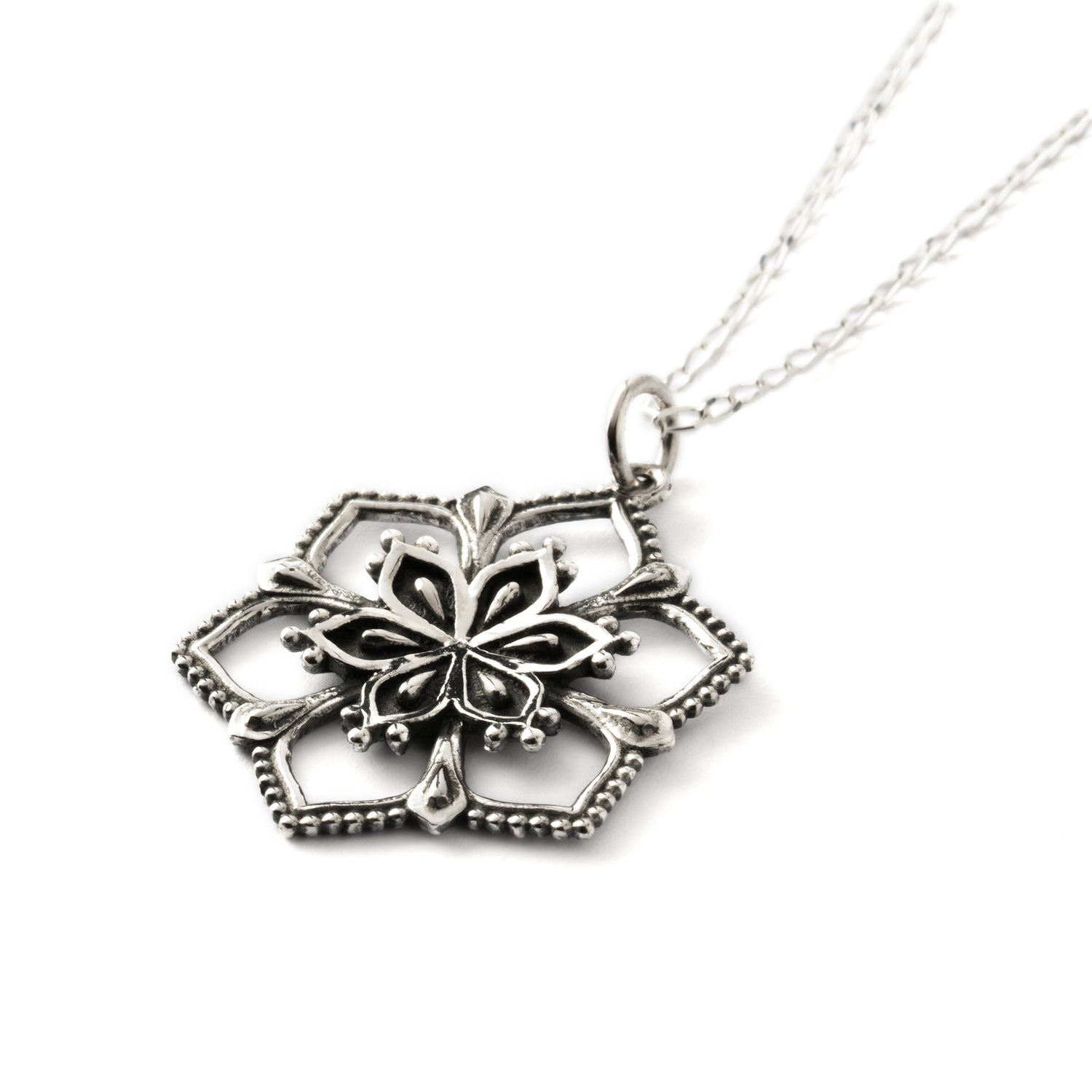 Lotus-Mandala-Silver-Necklace_2