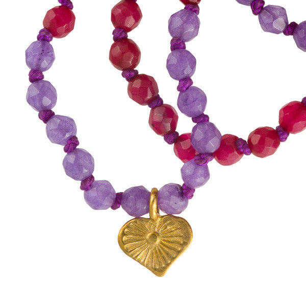 Ruby And Amethyst Stone Mala - Tribu
 - 4