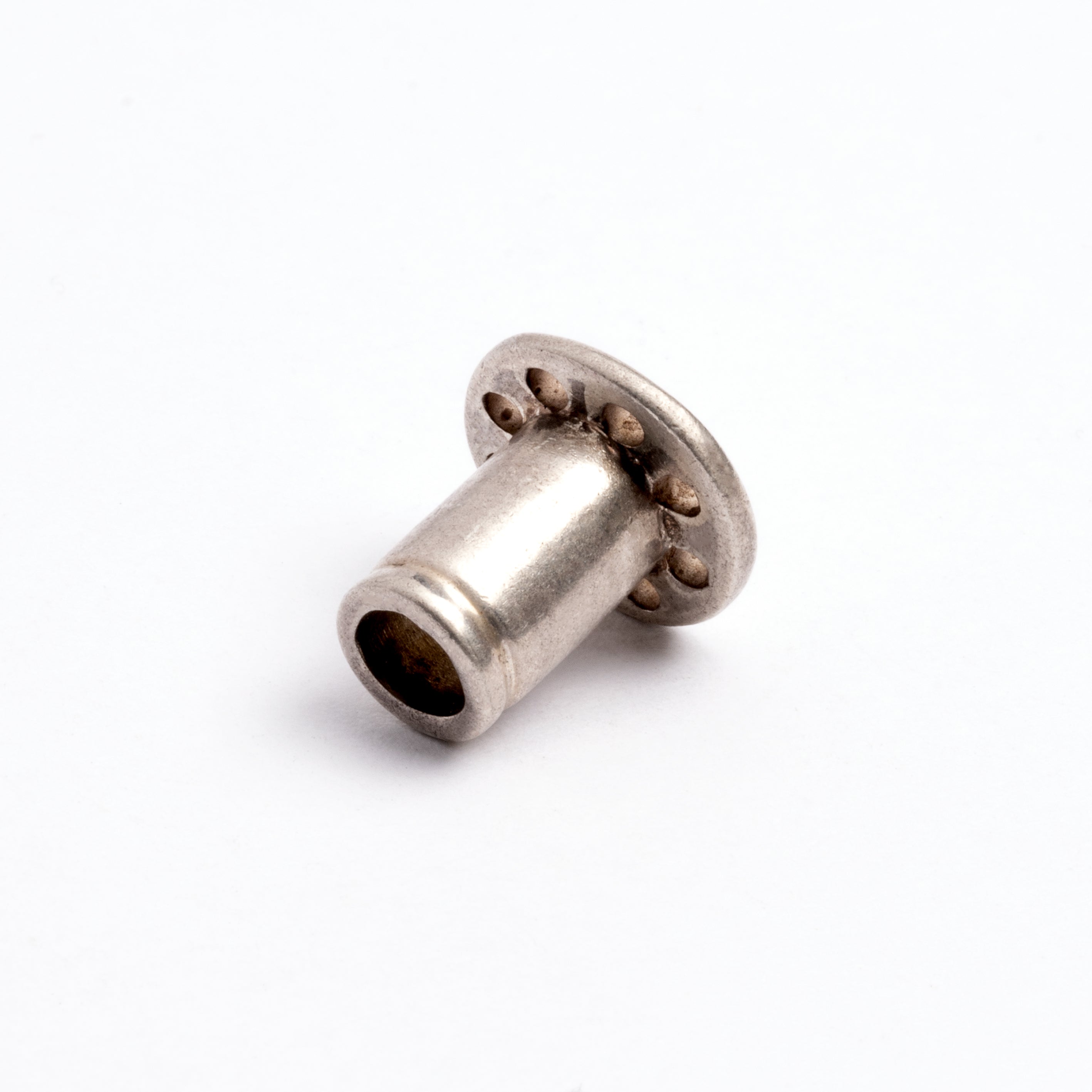 Silver Flesh Tunnel With Multiple Holes | Tribu Gauges Jewellery