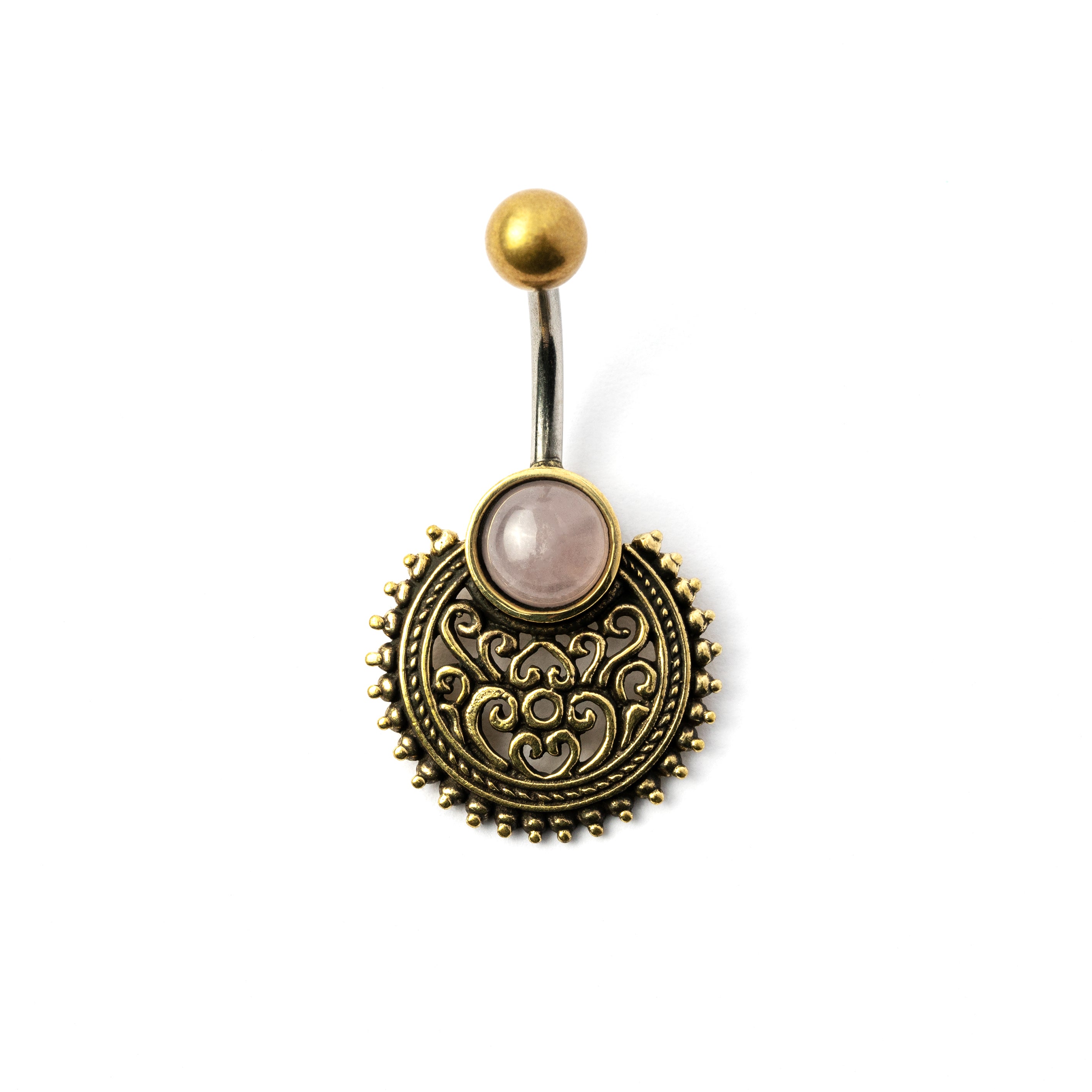 Ocie-Rose-Quartz-Belly-Piercing