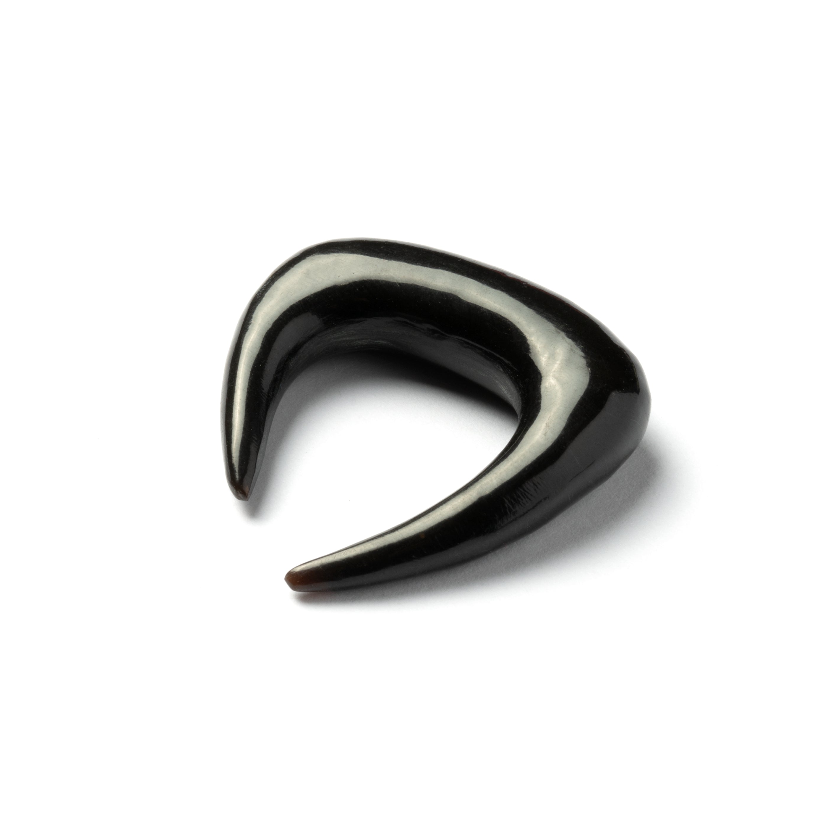 single open shape triangle ear stretcher right side view