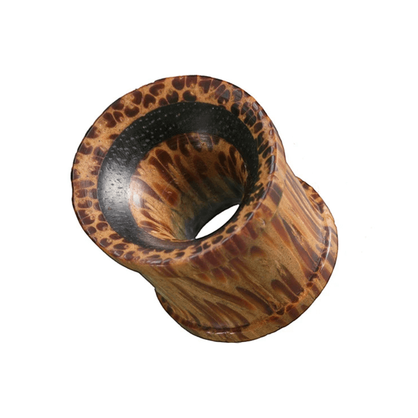Palm Wood And Black Wood Flesh Tunnel