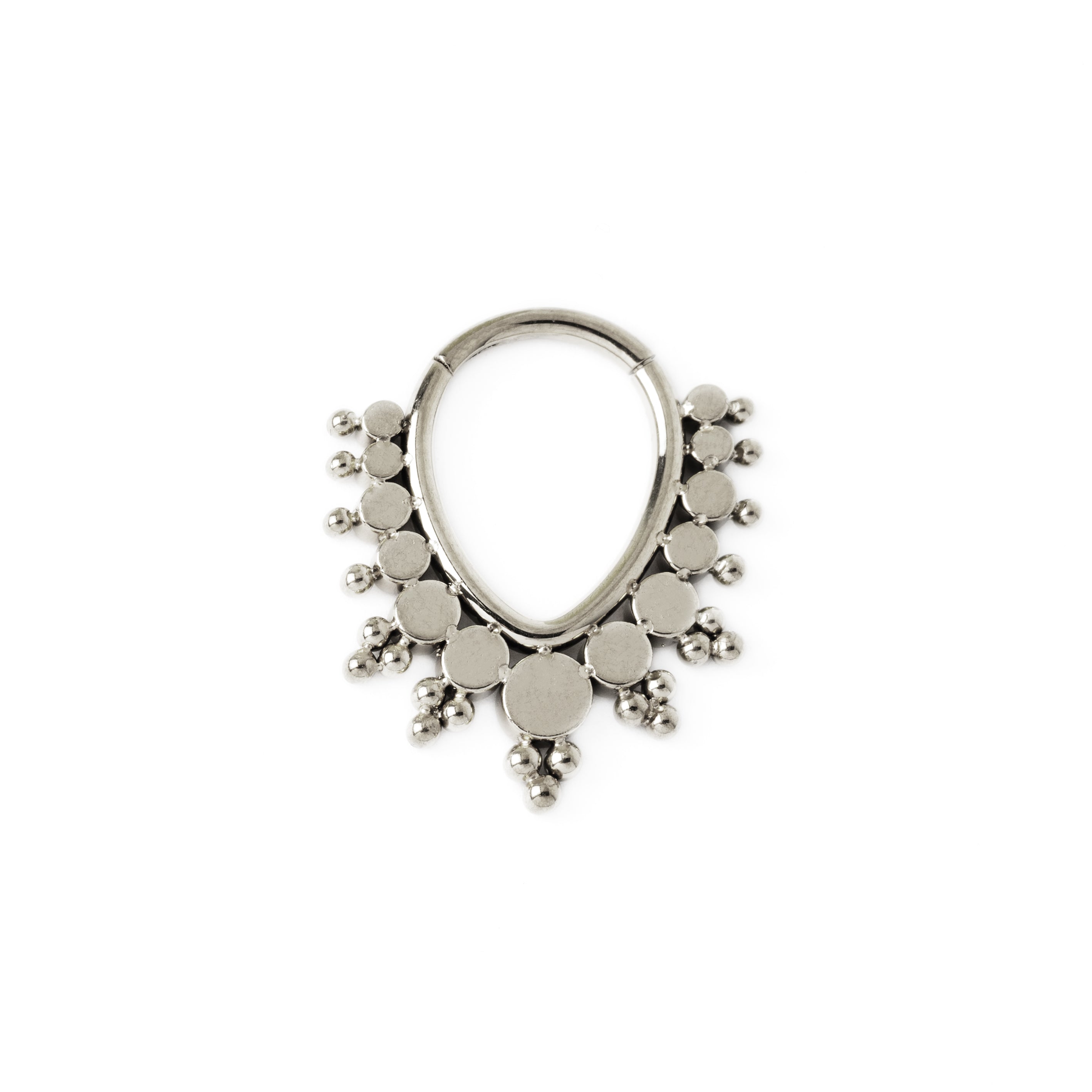 Prisha septum clicker frontal view