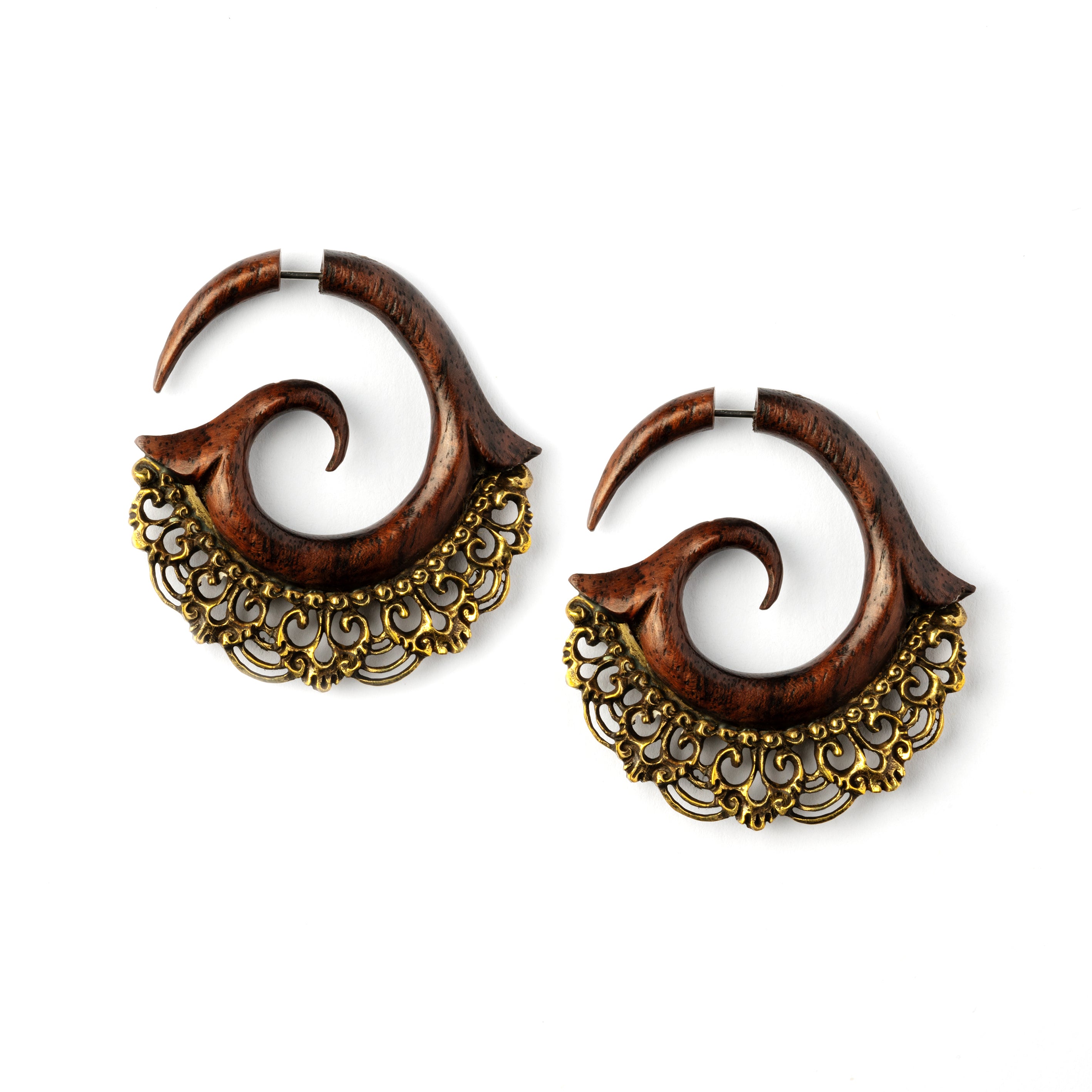 Rakau Fake Gauge Earrings