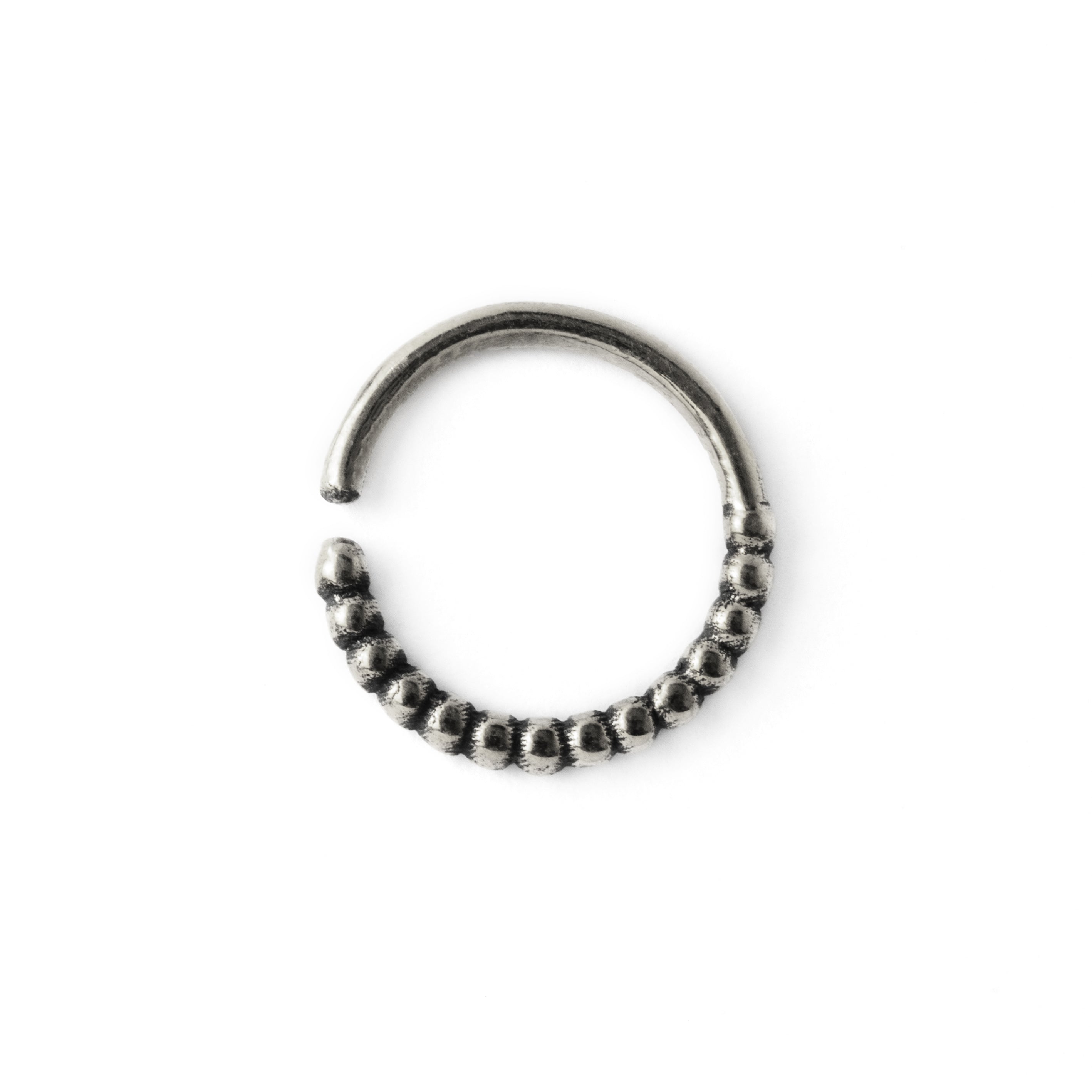 Silver on sale septum jewelry