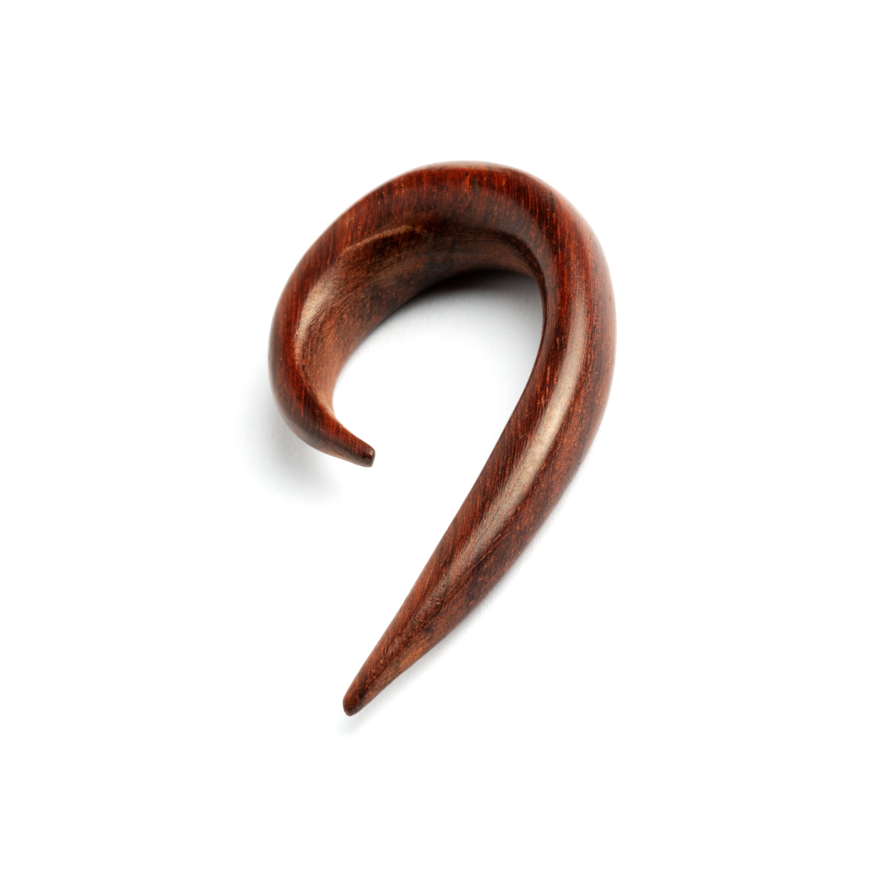 Matau Wood Ear Stretcher - Rosewood