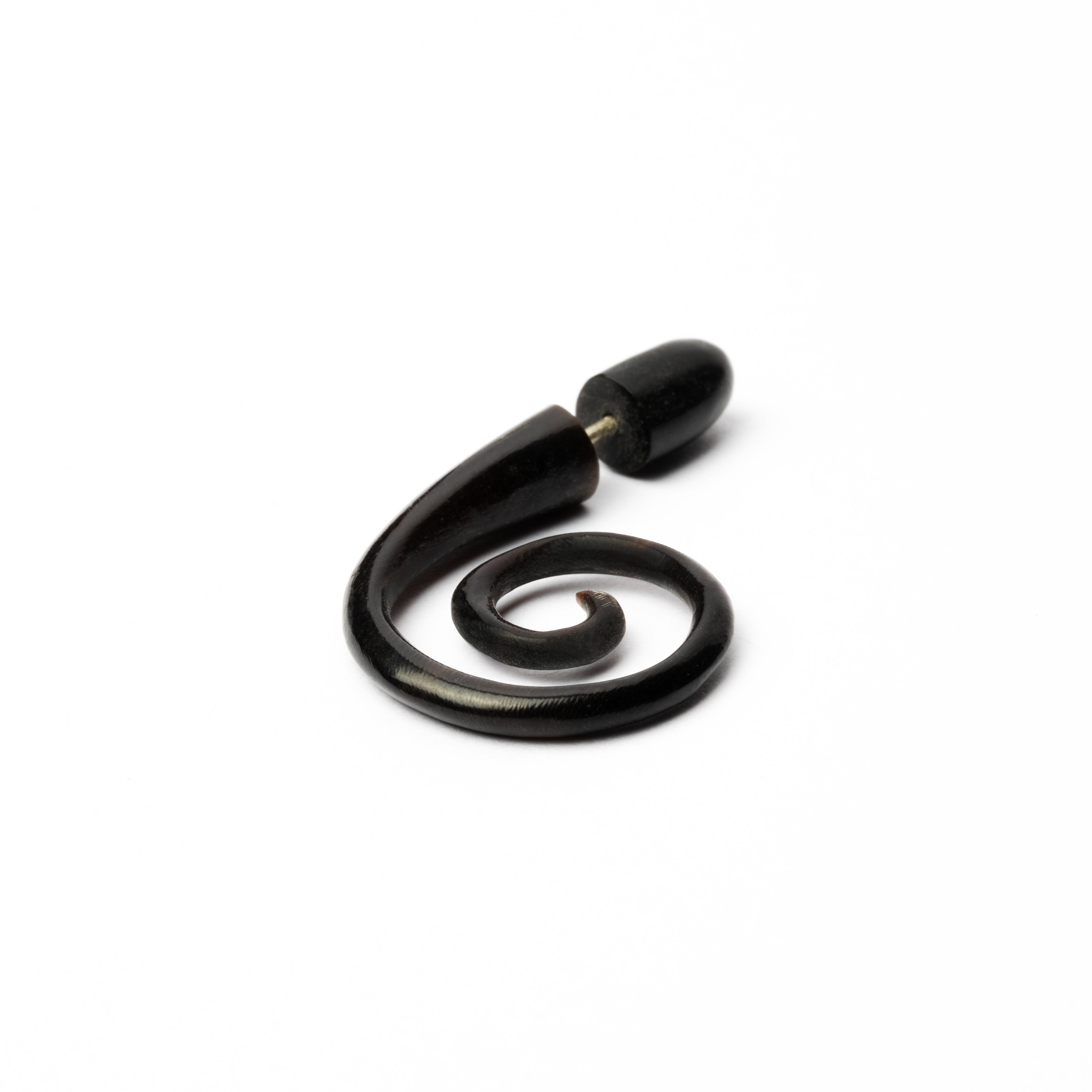 Shoreditch Bone Fake Gauge Earring- horn
