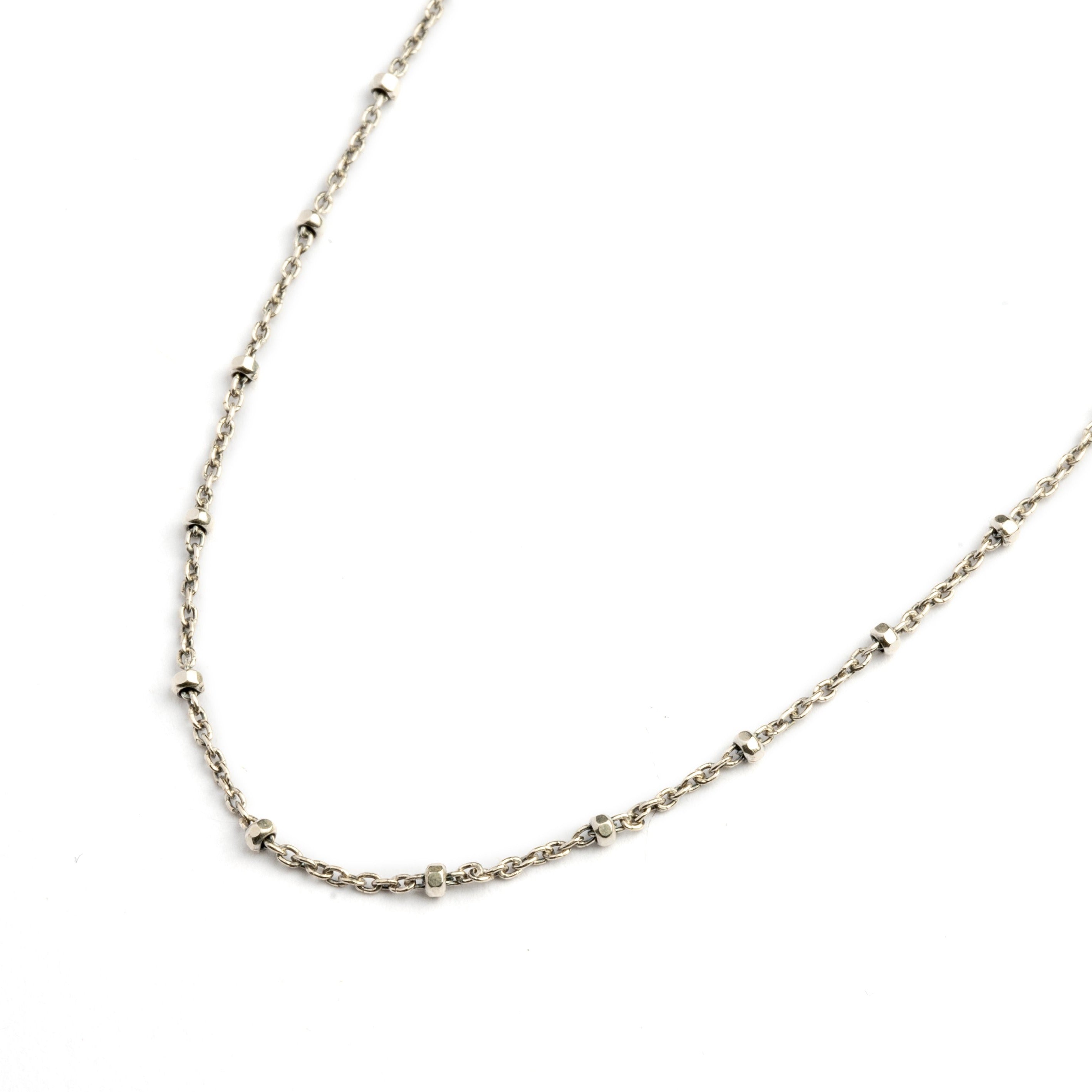 Diamond Cut Silver Chain