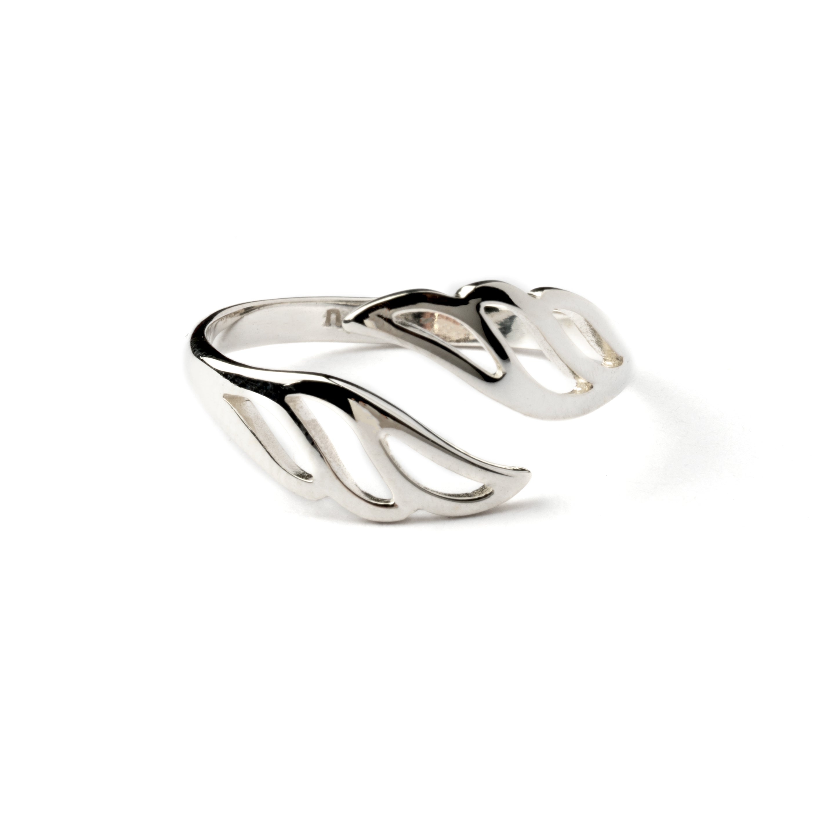 Tiny Wings Silver Ring