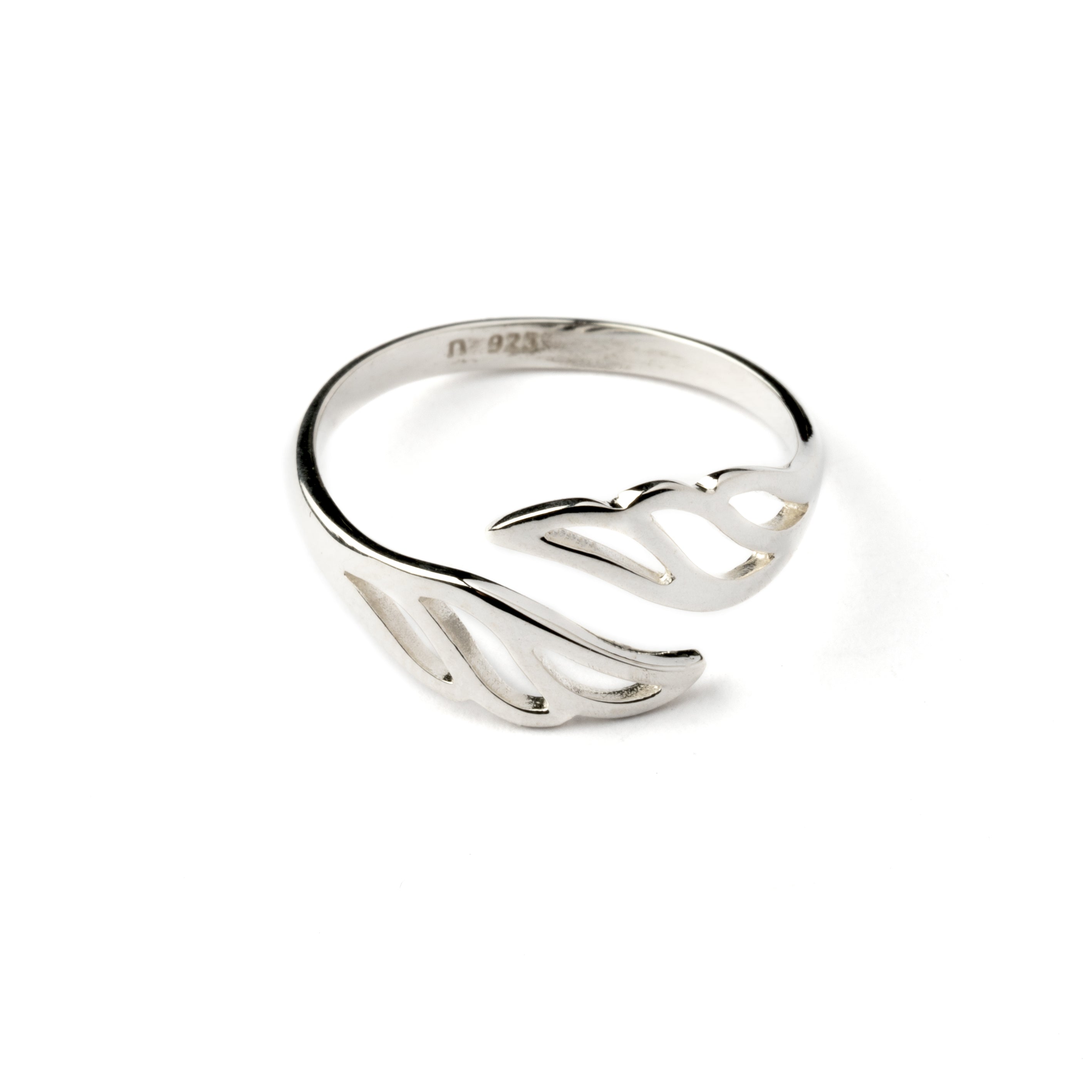 Tiny Wings Silver Ring