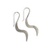 Silver Sway Earrings frontal view