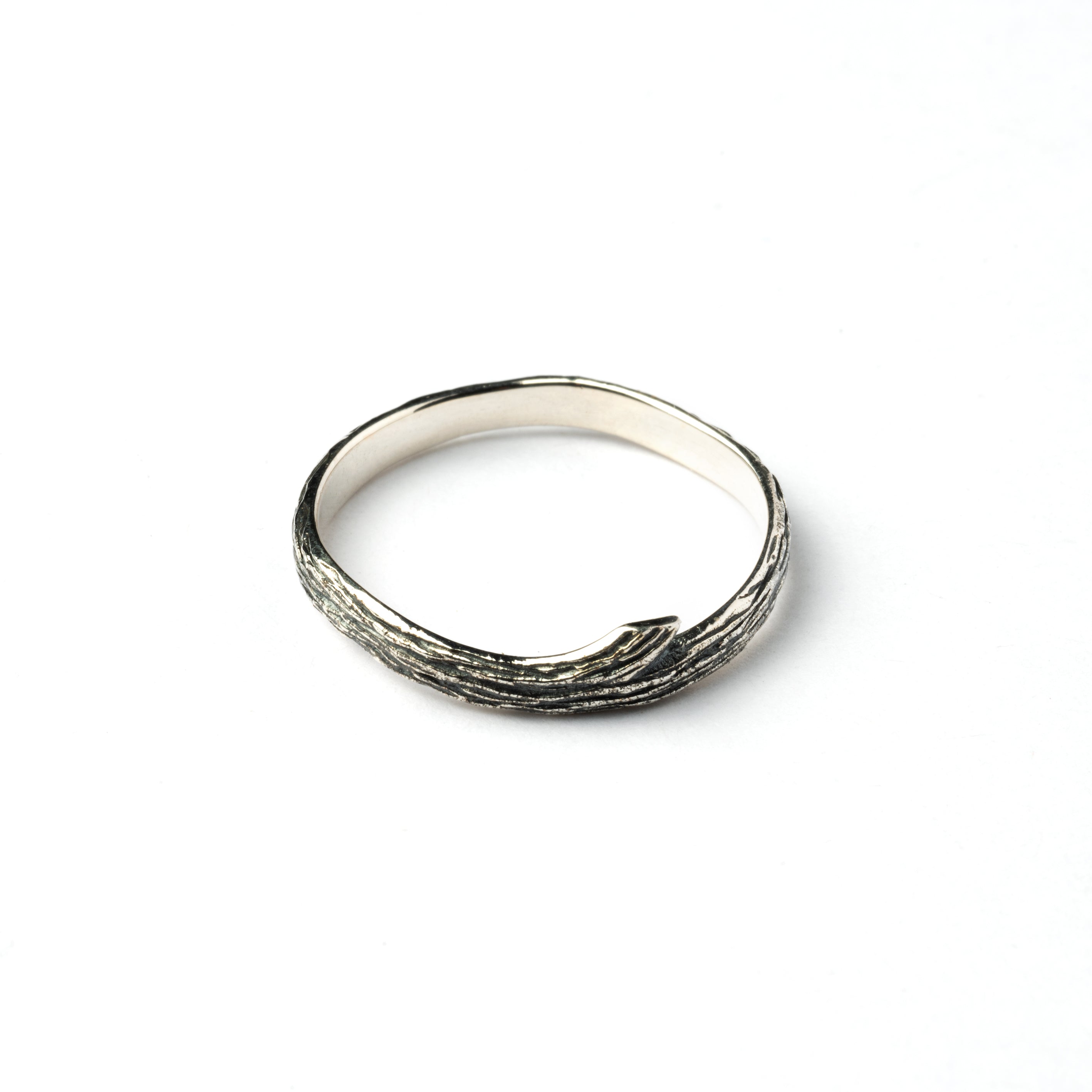Silver branch Ring