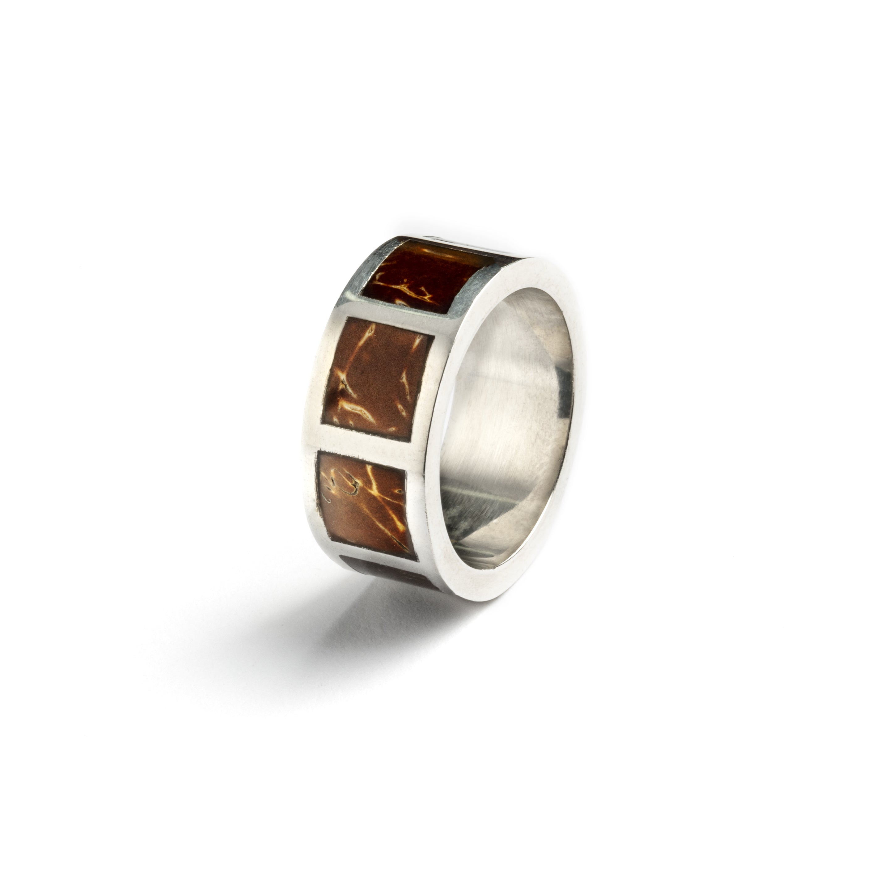 Silver Coconut Ring