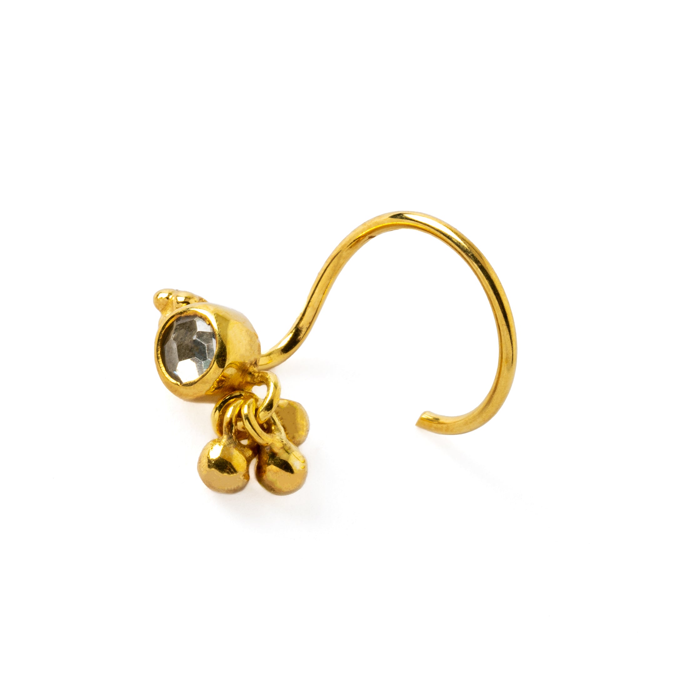 Gold Sita Nose Stud 