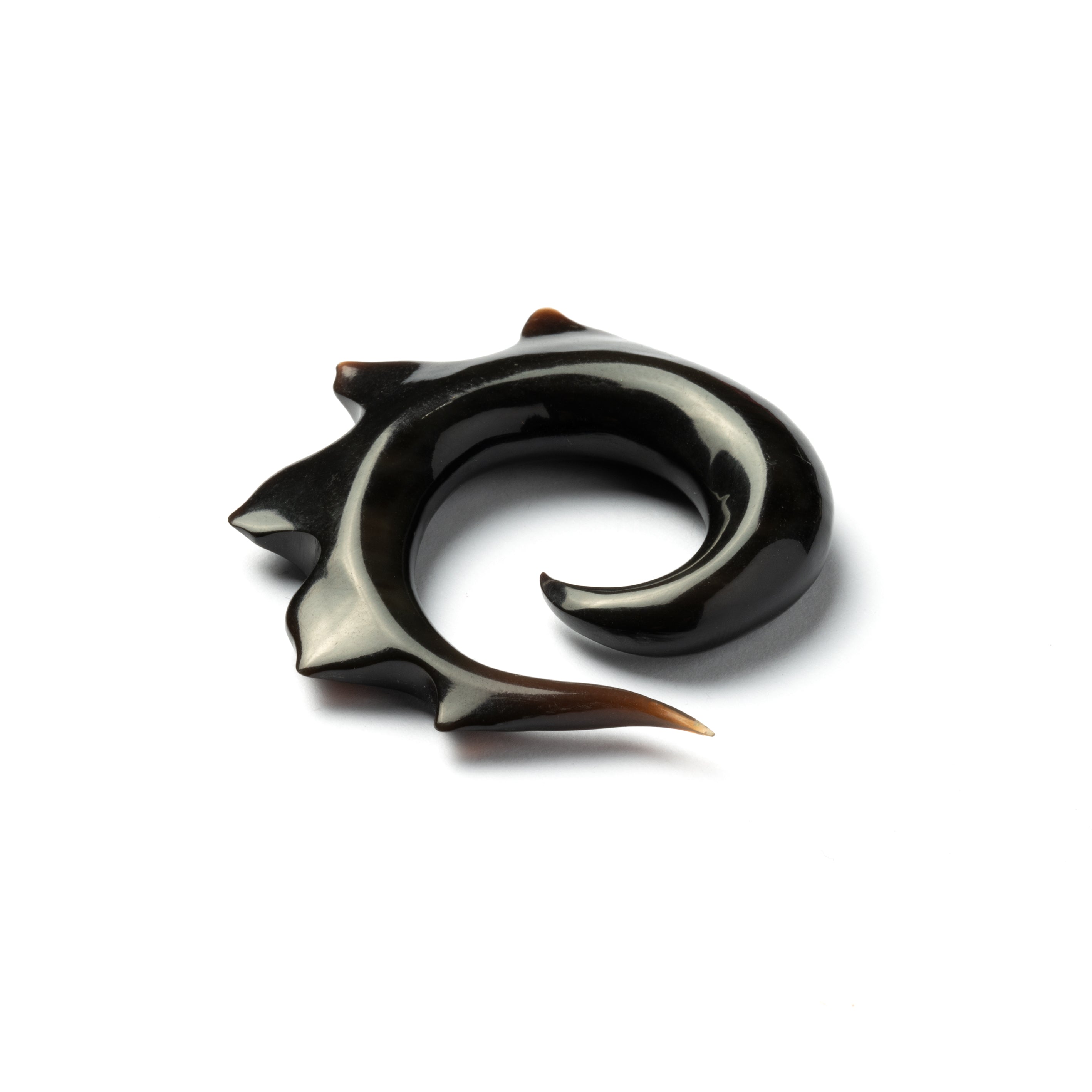 Spiral In Flames Solid Horn Hook