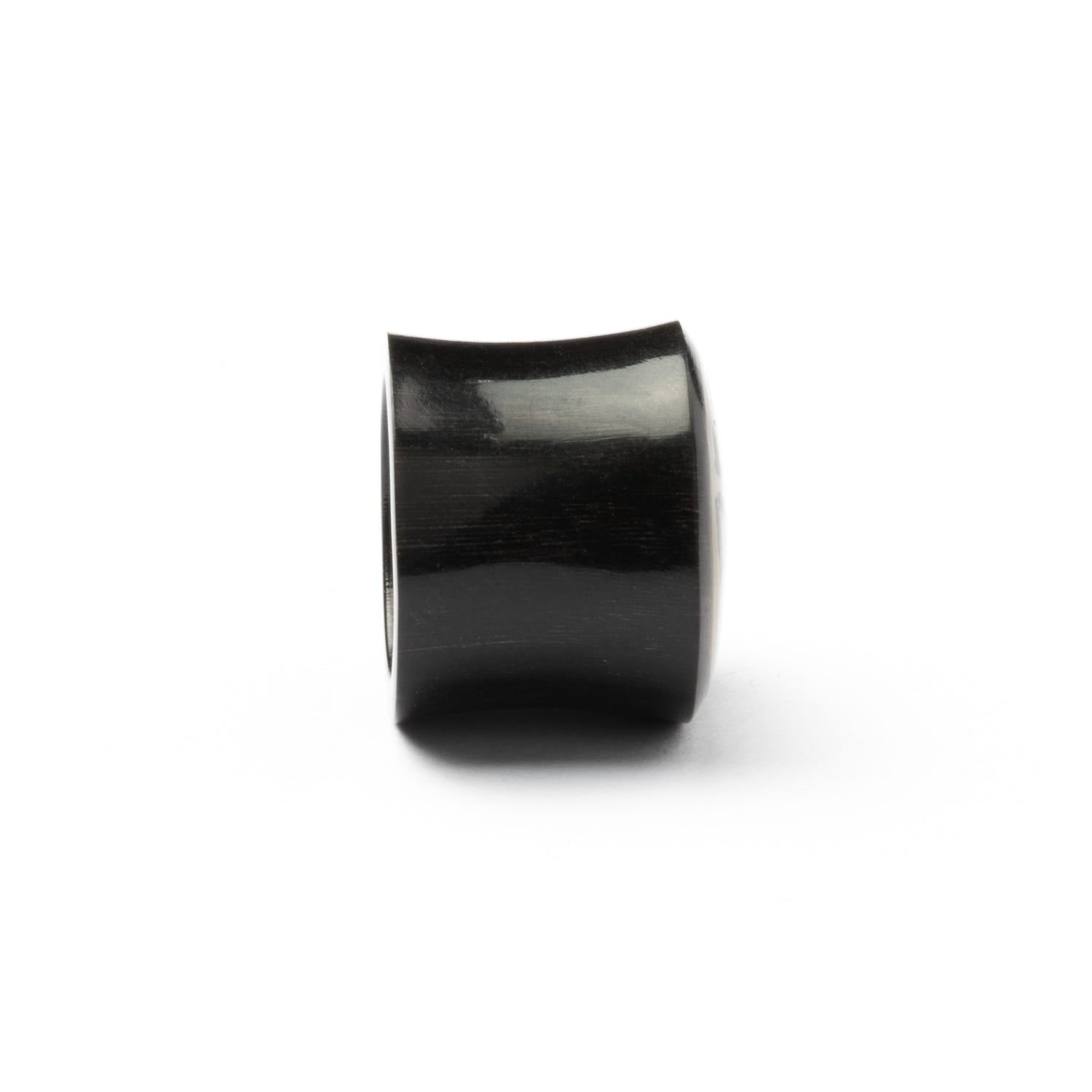 Star Horn Plug With Mother Of Pearl Inlay