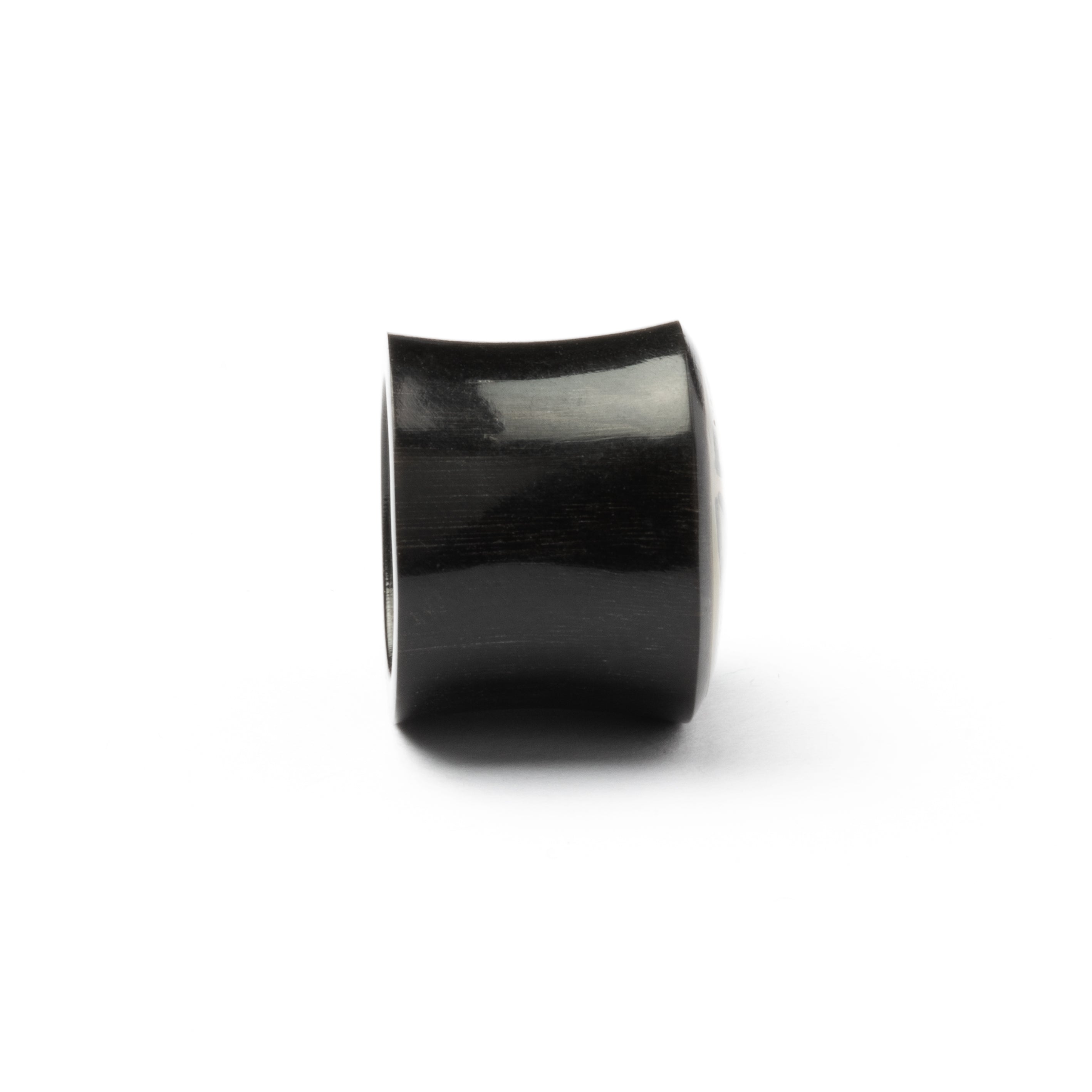 Star Horn Plug With Mother Of Pearl Inlay