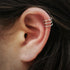 Silver Trio Armour Ear Cuff | Tribu