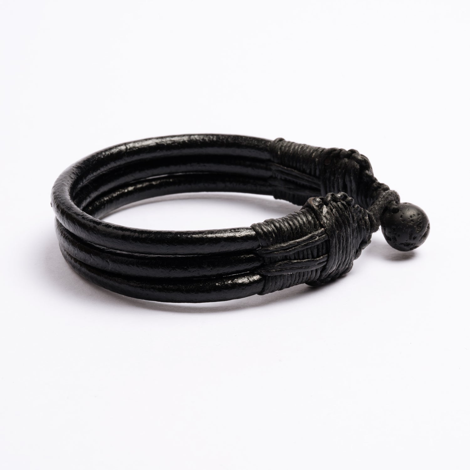 Three Cords Leather Bracelet |Tribu Jewellery London