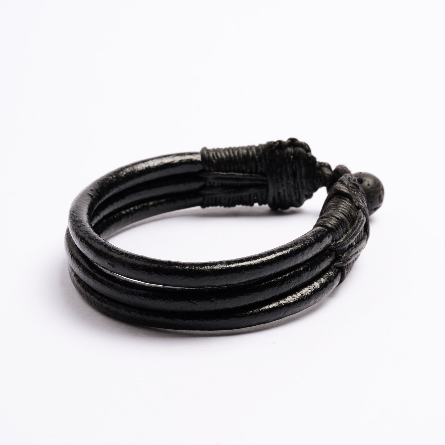 Three Cords Leather Bracelet |Tribu Jewellery London