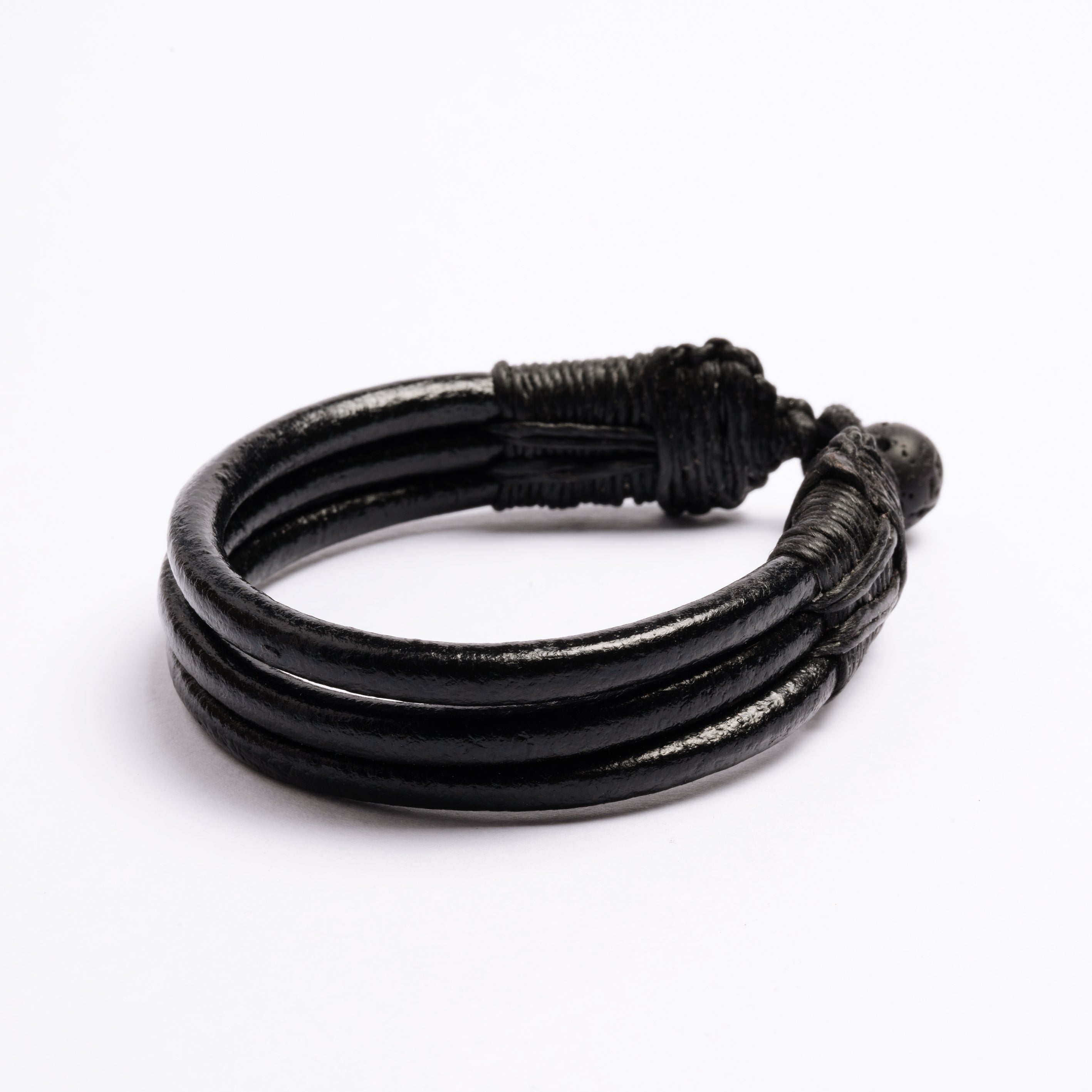 Three Cords Leather Bracelet |Tribu Jewellery London 