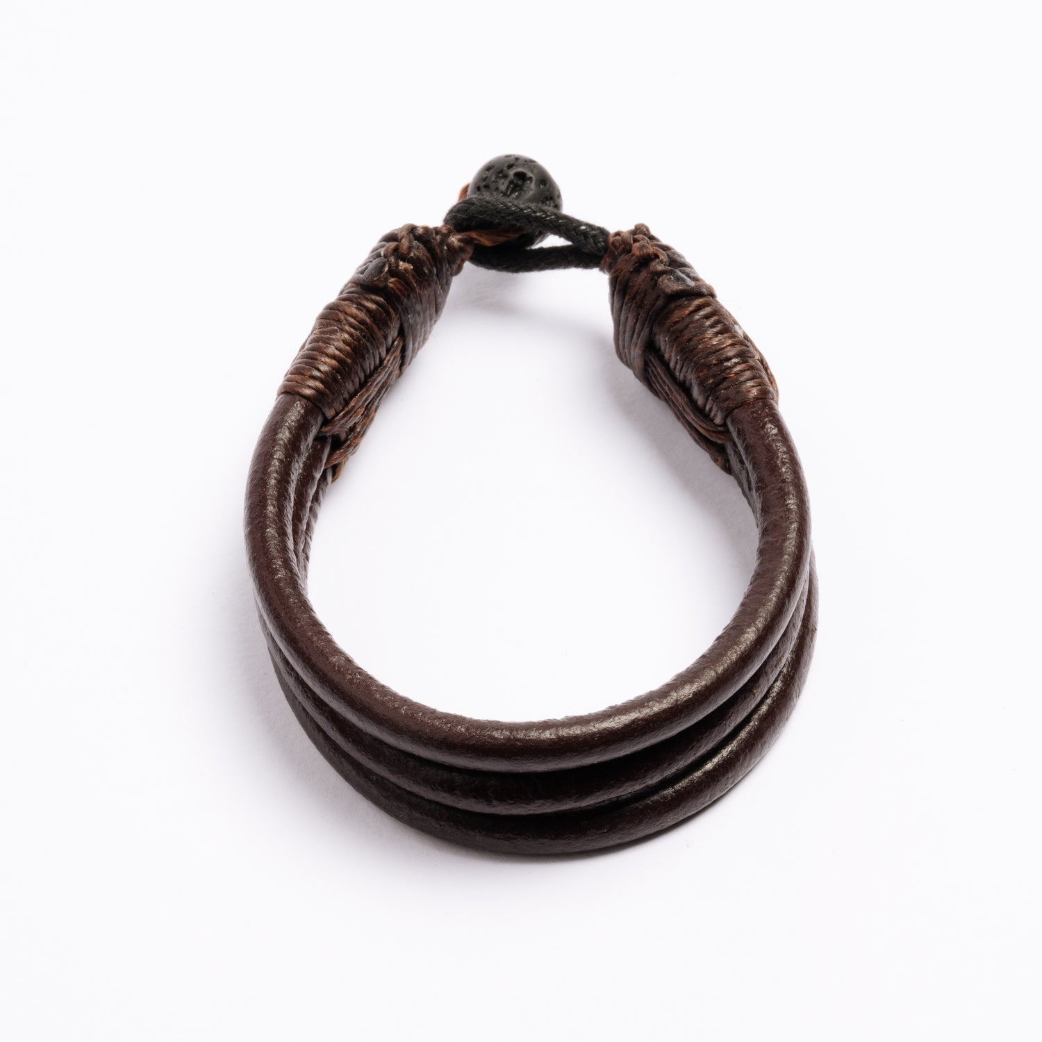 Three Cords Leather Bracelet |Tribu Jewellery London