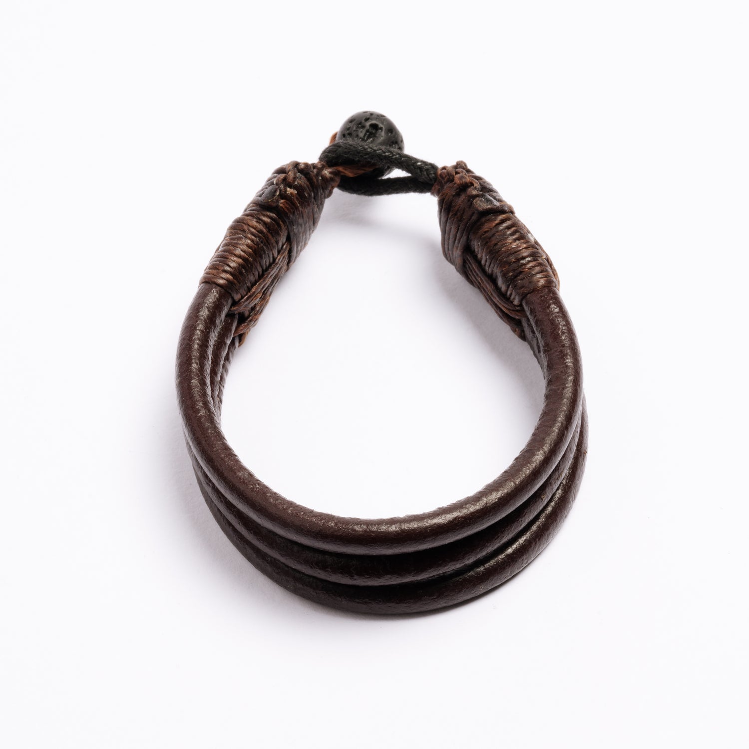 Three Cords Leather Bracelet |Tribu Jewellery London 