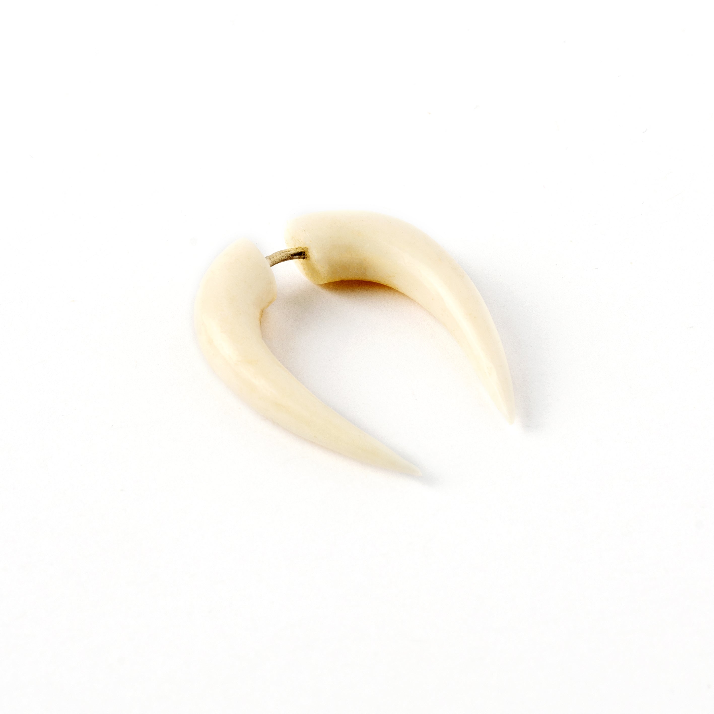 Tikanga Earrings - bone