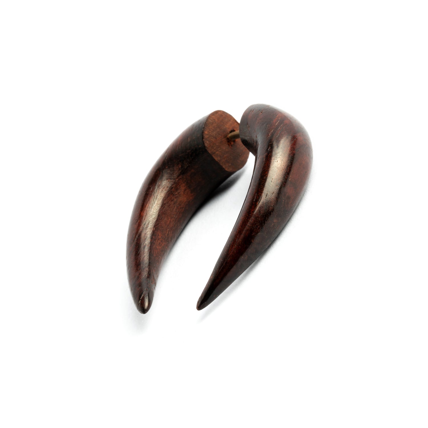 Tikanga Earrings - rosewood