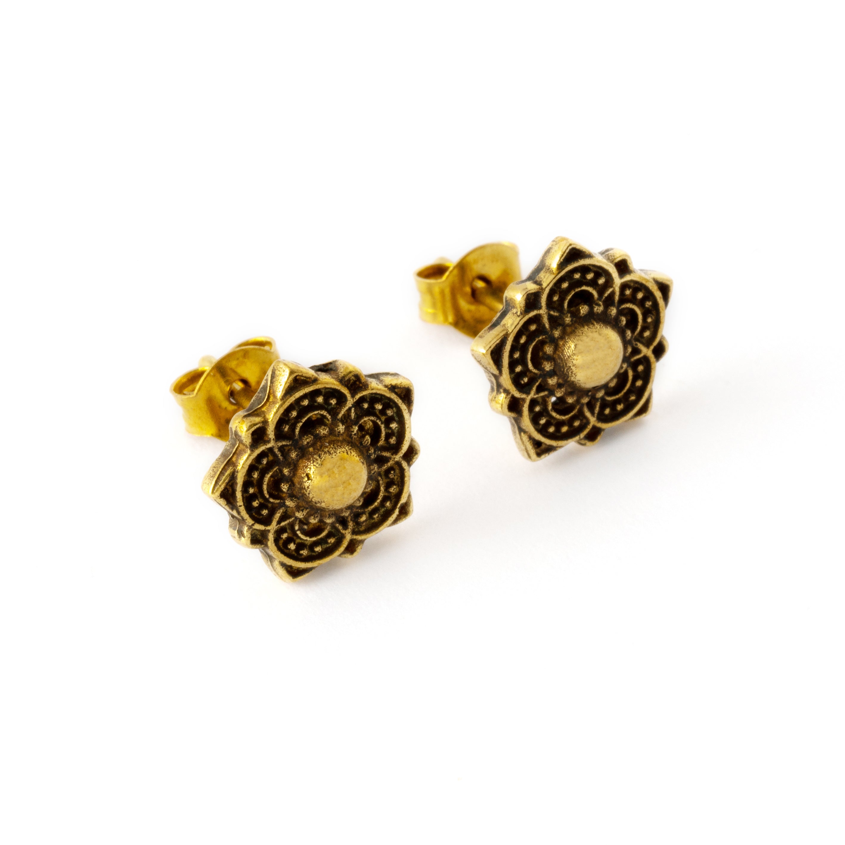 Tribal-Flower-Stud-Earrings1