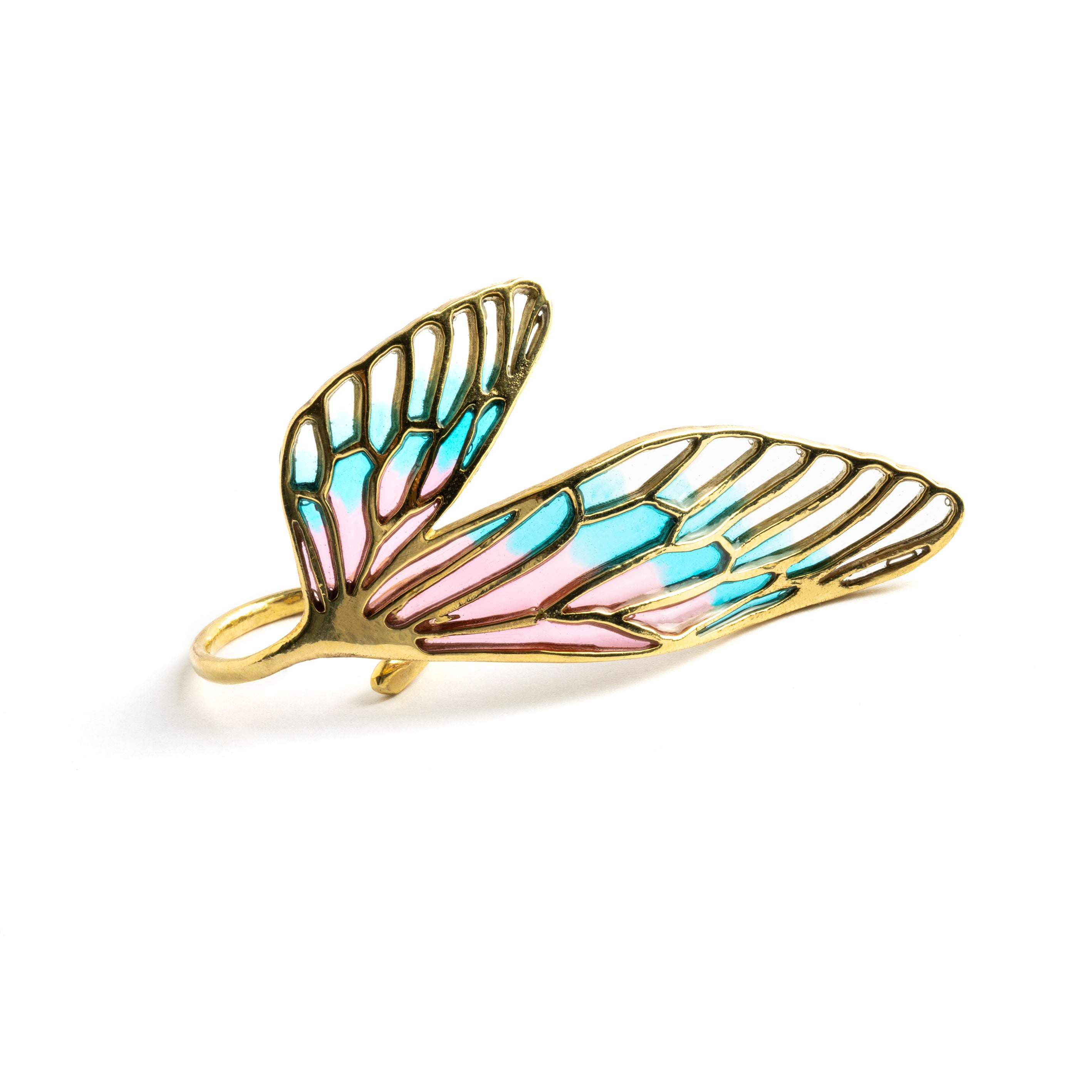 Butterfly Wing Ring | Golden Wing Ring | Wing Ring | Tribu