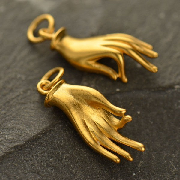 Gold Mudra Charm | Tribu London