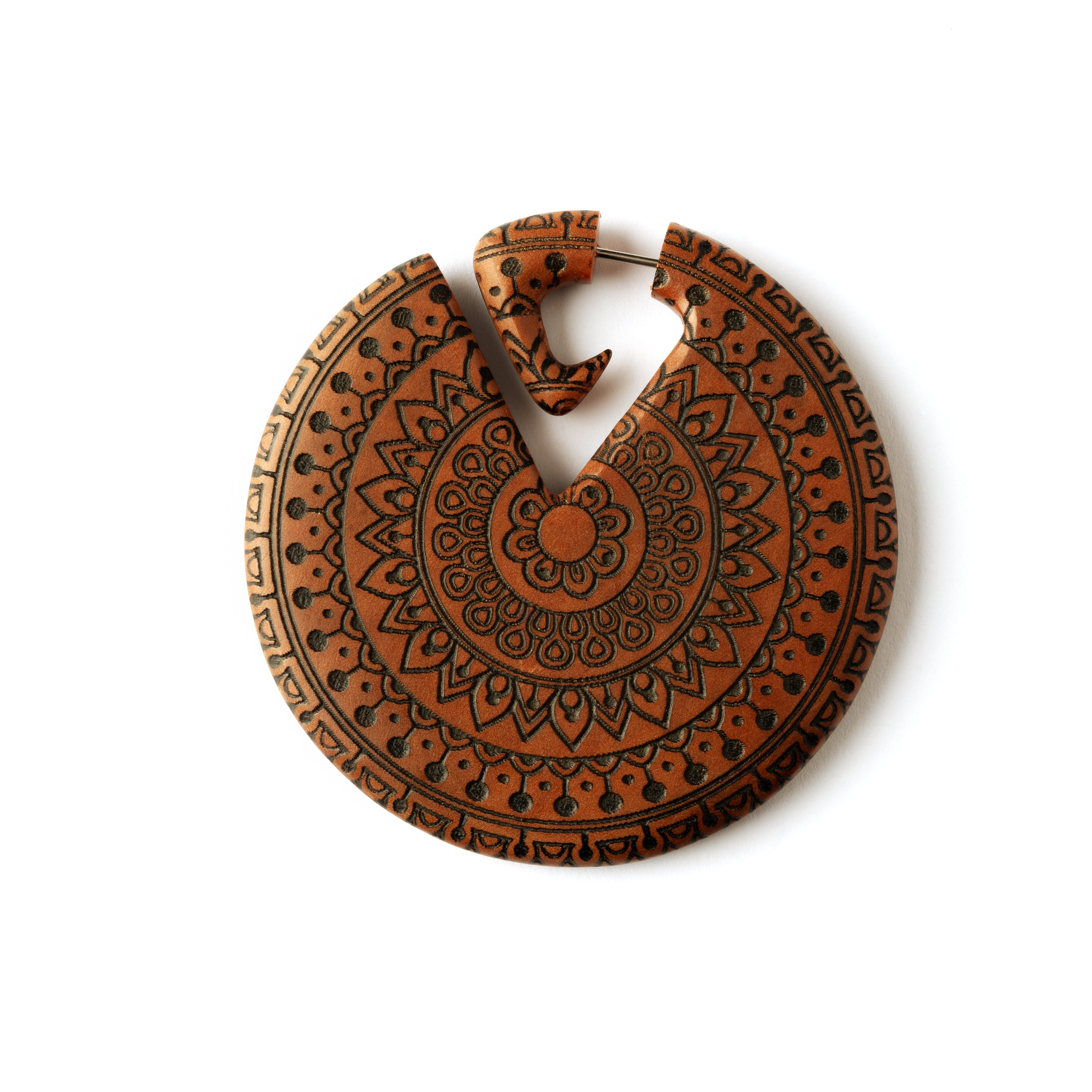 Wood-large-disc-earrings