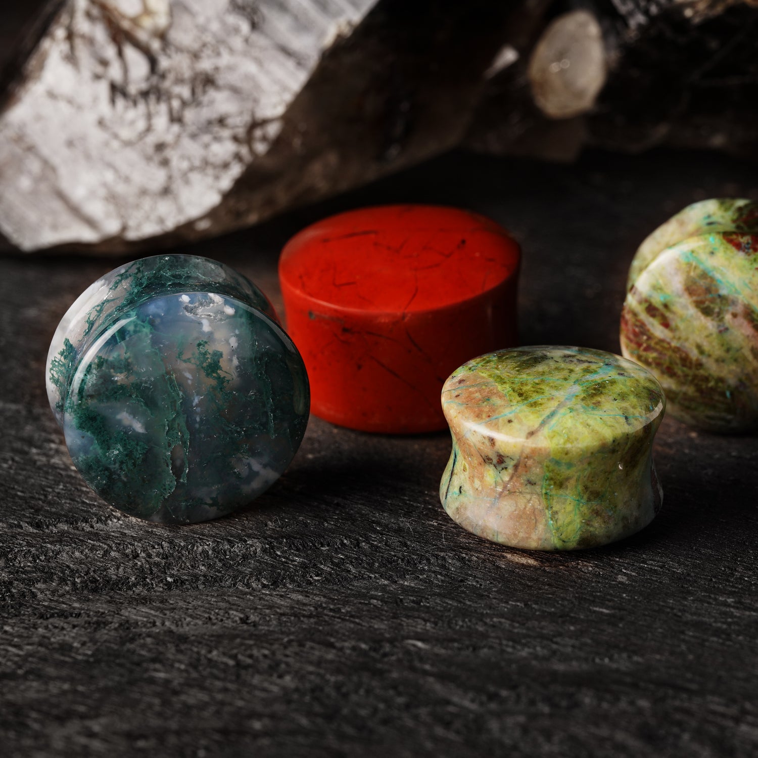 mix stone plugs