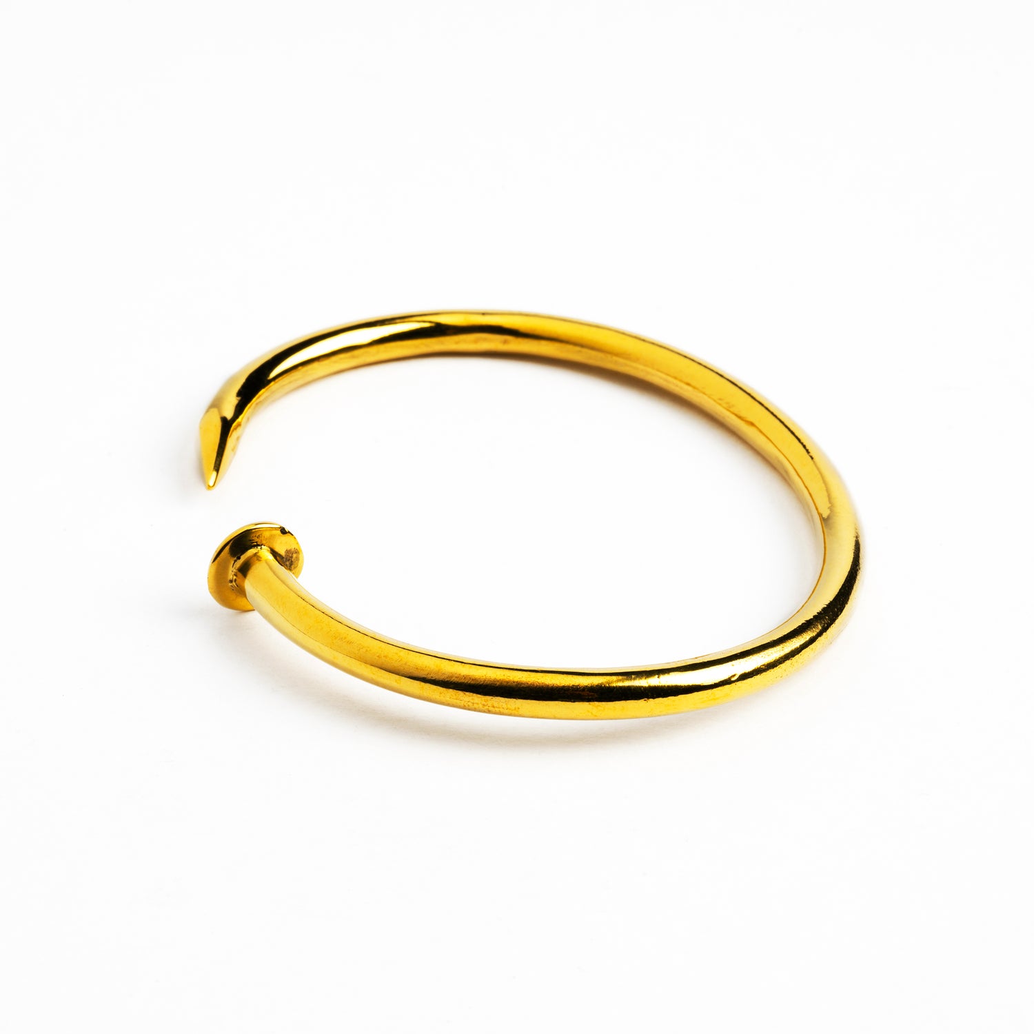 Golden Nail Bracelet