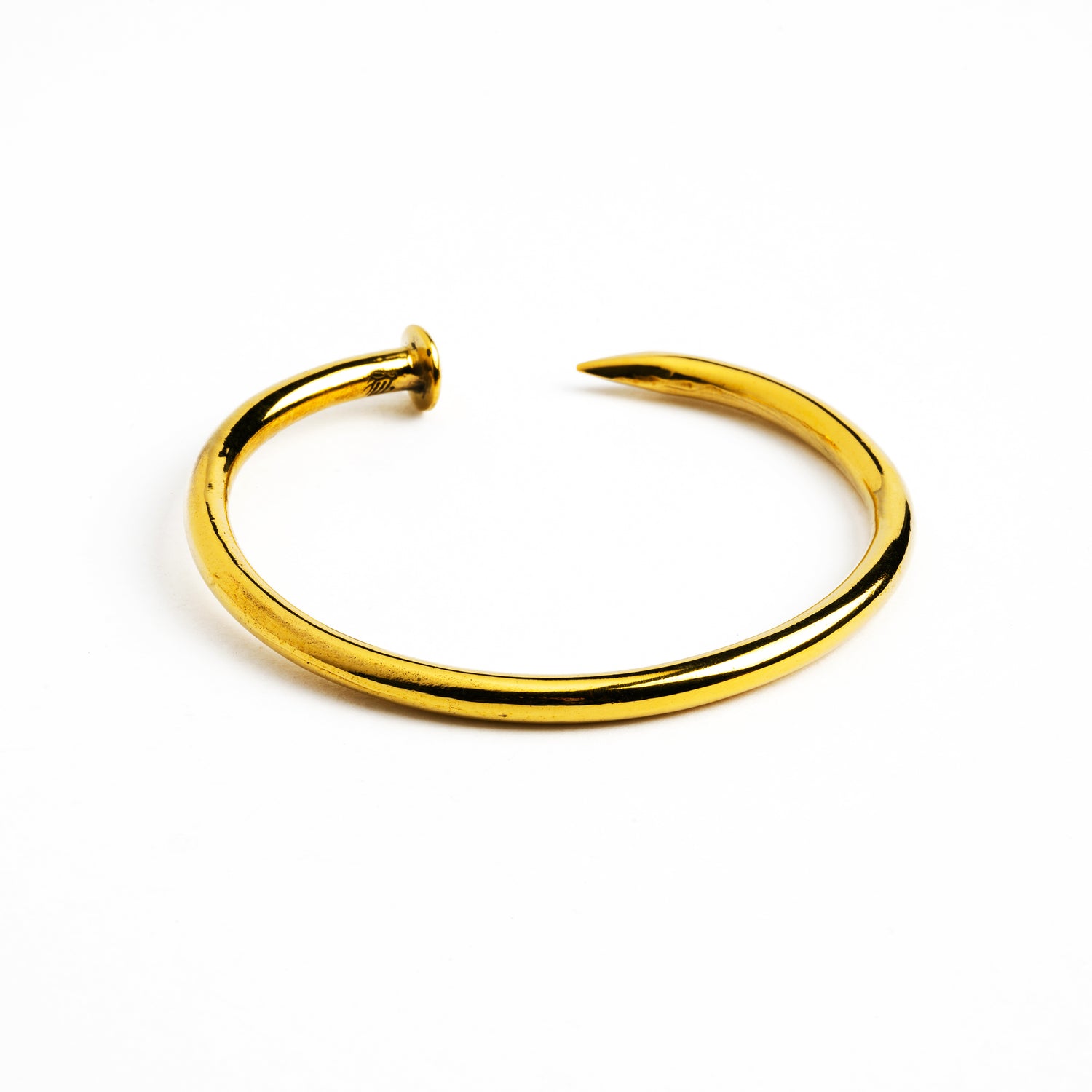 Golden Nail Bracelet