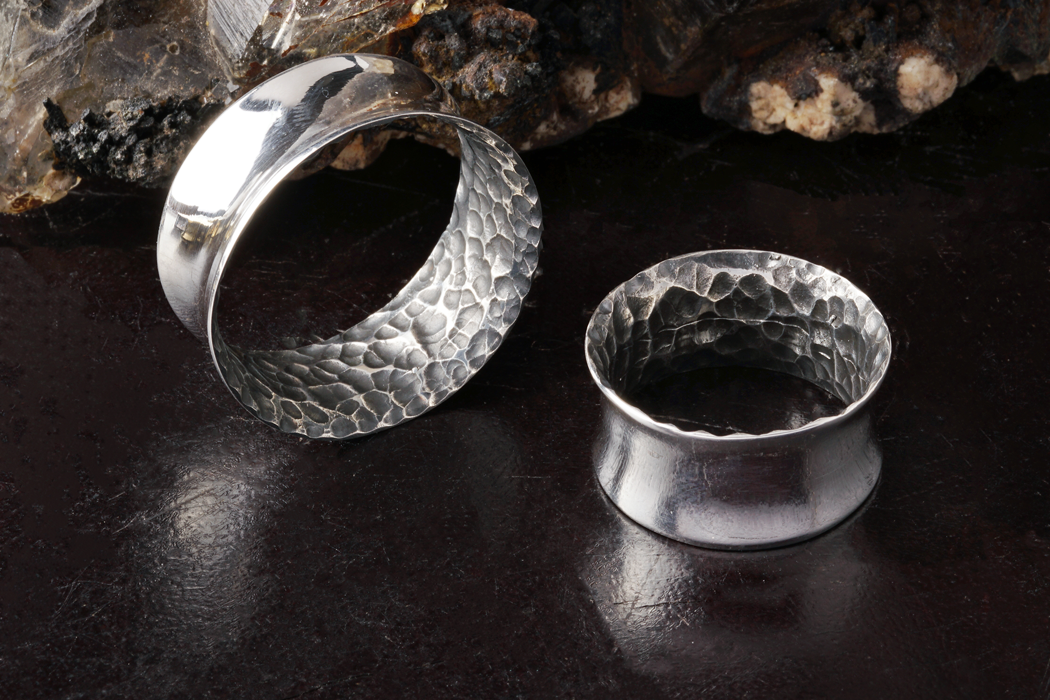 Hammered Silver Jewellery