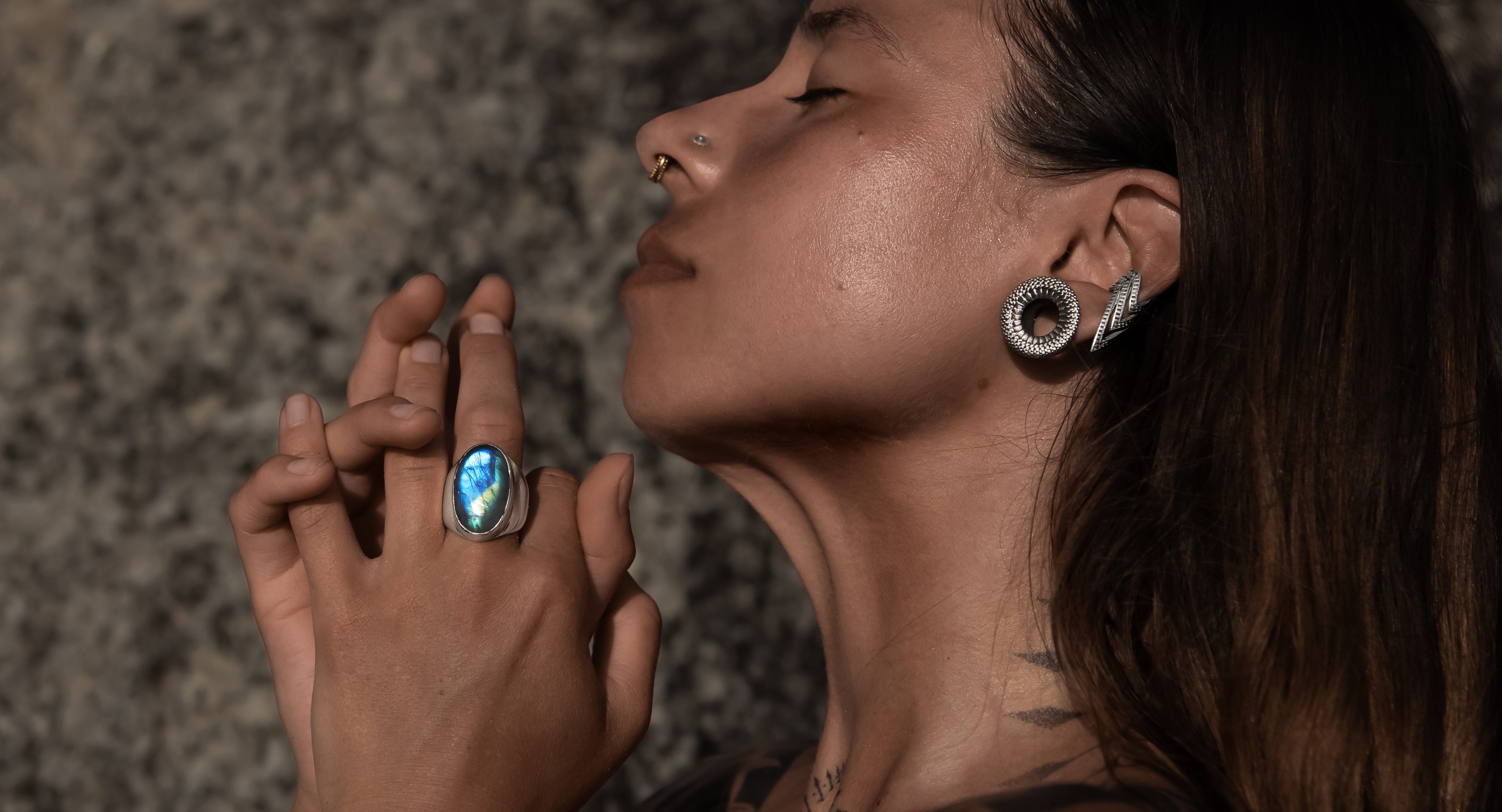 HALLMARK SILVER RINGS