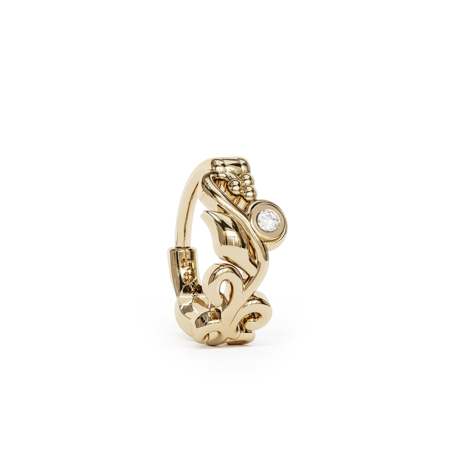 Etai Helix Clicker Ring