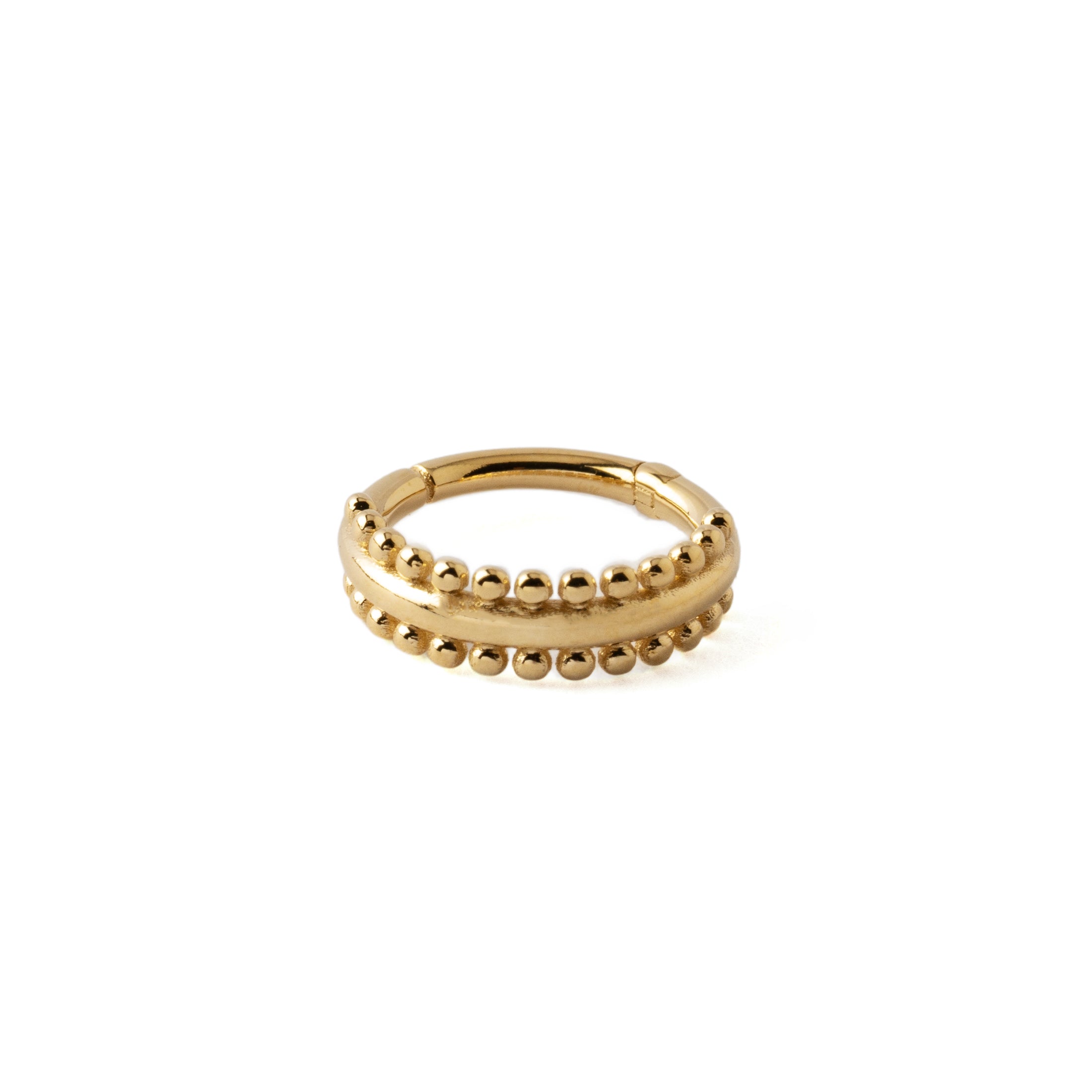Gold Clicker Ring | 14k Gold Clicker Ring | Clicker Ring | Tribu