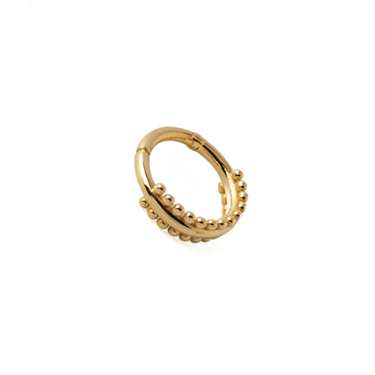 Gold Clicker Ring | 14k Gold Clicker Ring | Clicker Ring | Tribu