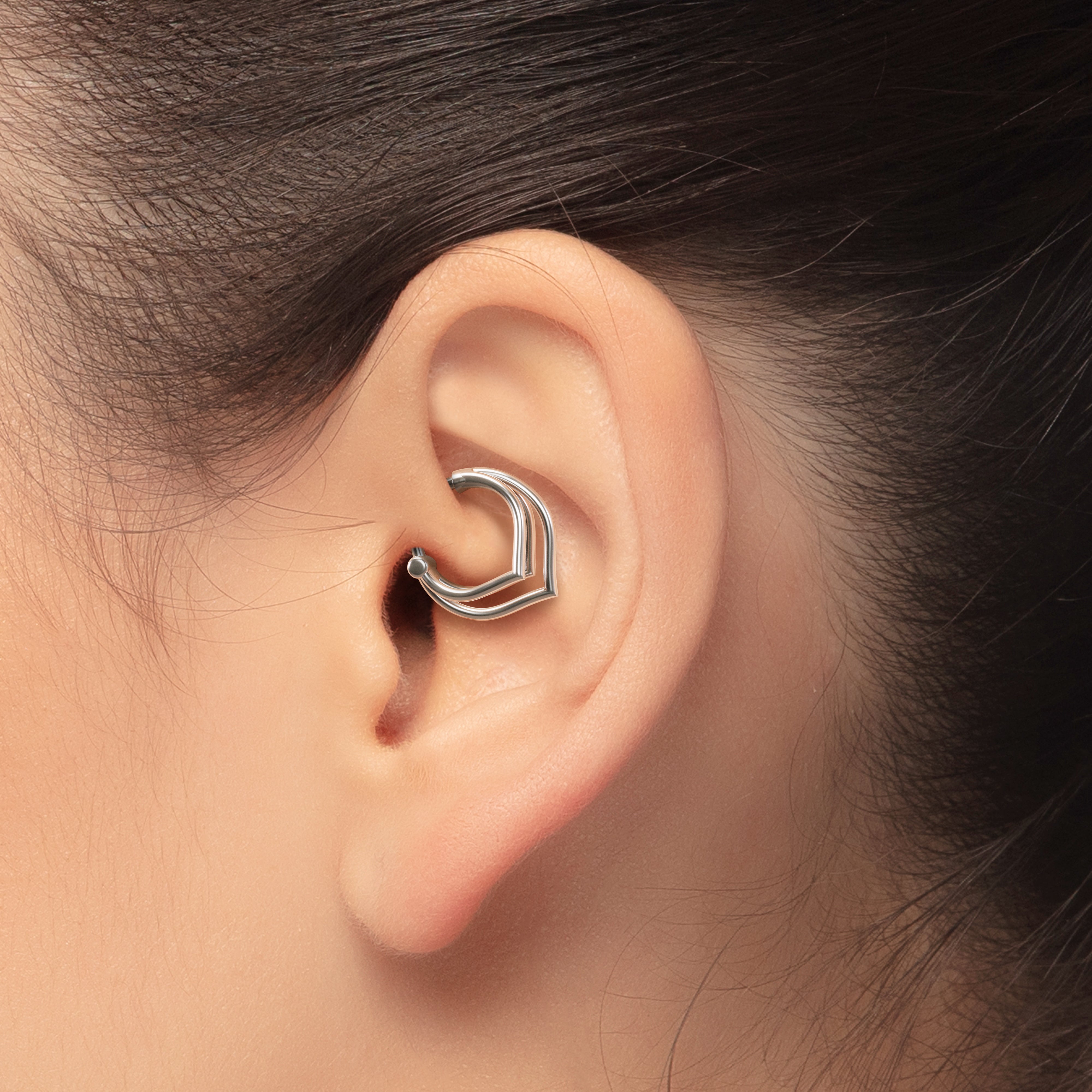 Lotus Petal Clicker Ring