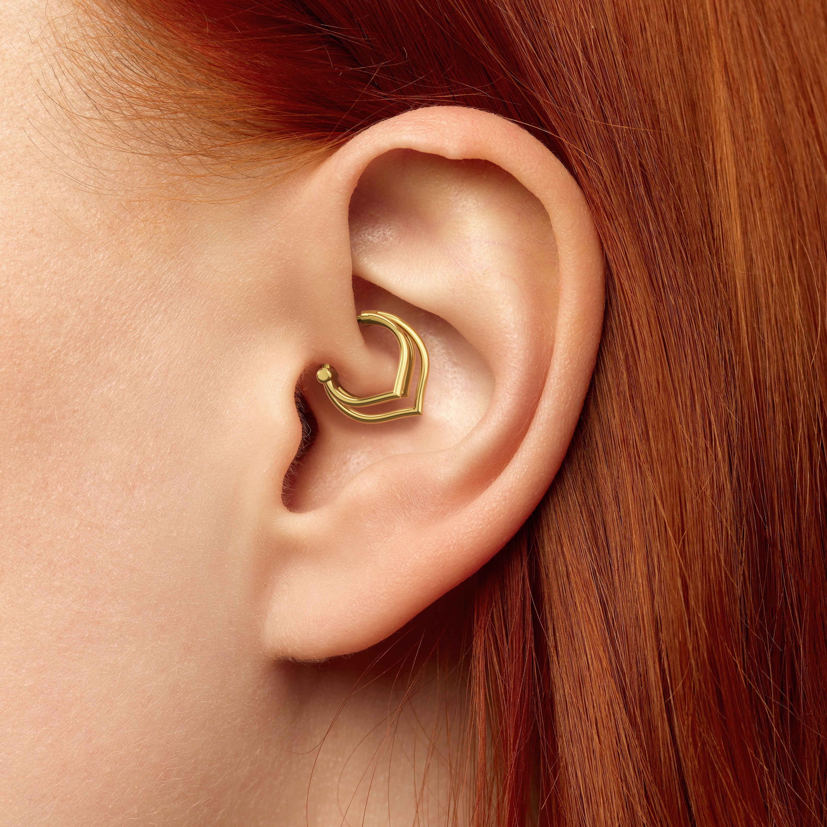 Lotus Petal Clicker Ring