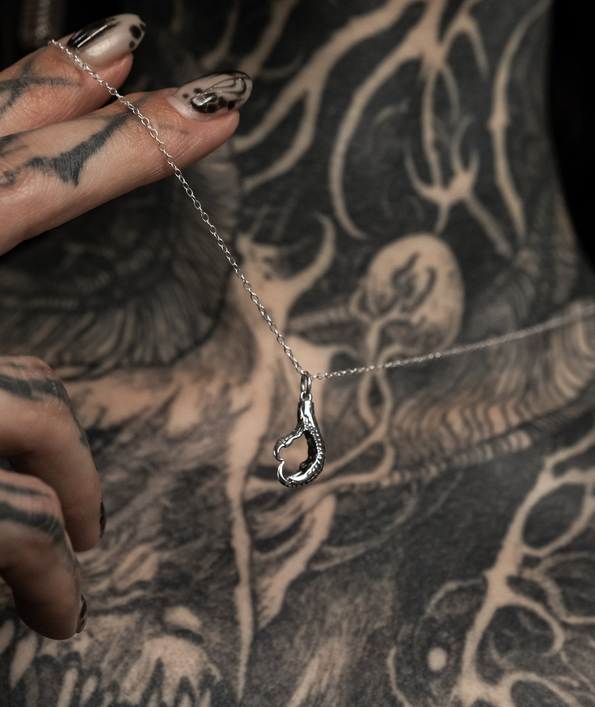 Bird Claw Necklace