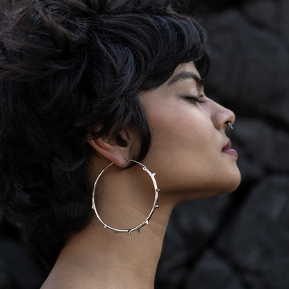 Thorn Hoop Earrings
