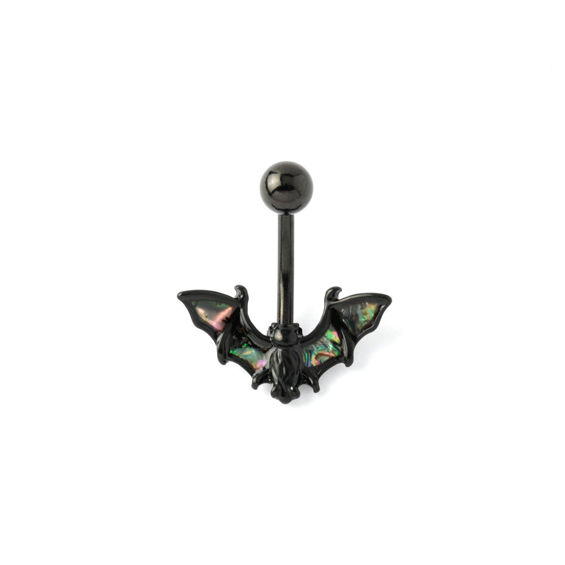 Abalone Bat Belly Piercing