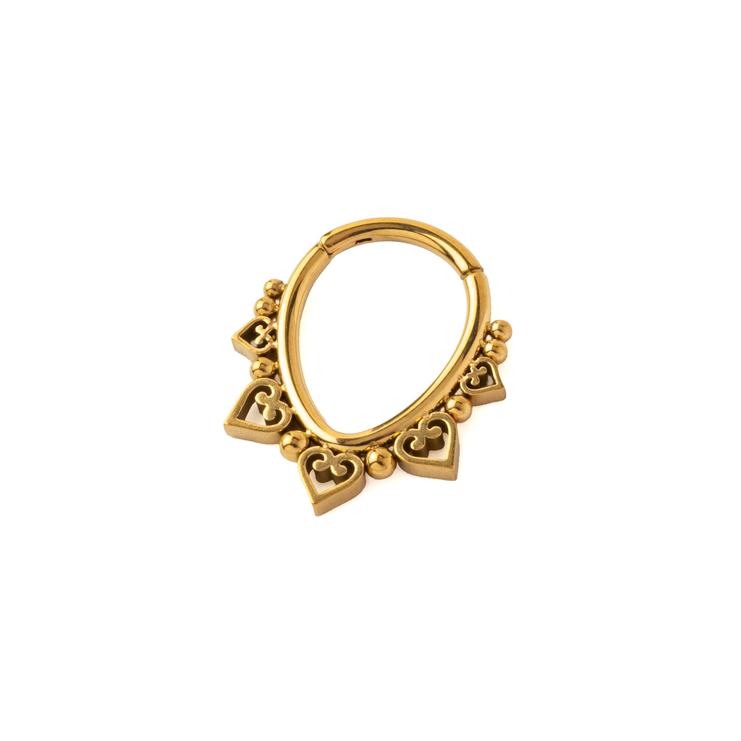 Neptune Drop Golden Septum Clicker