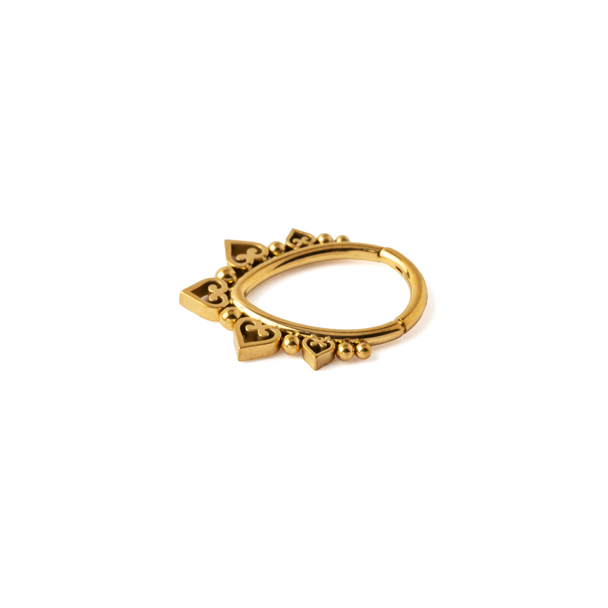 Neptune Drop Golden Septum Clicker