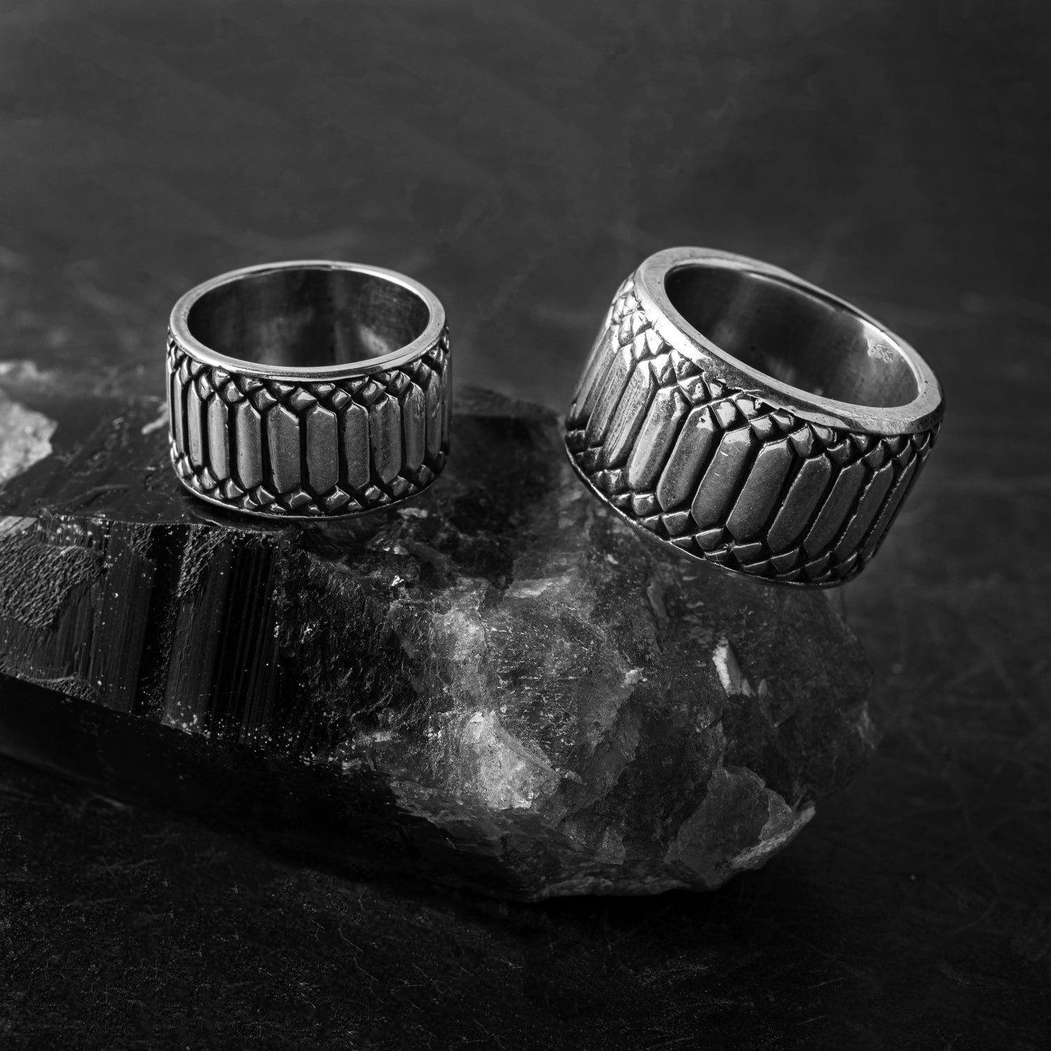 Apophis Rebirth Silver Ring