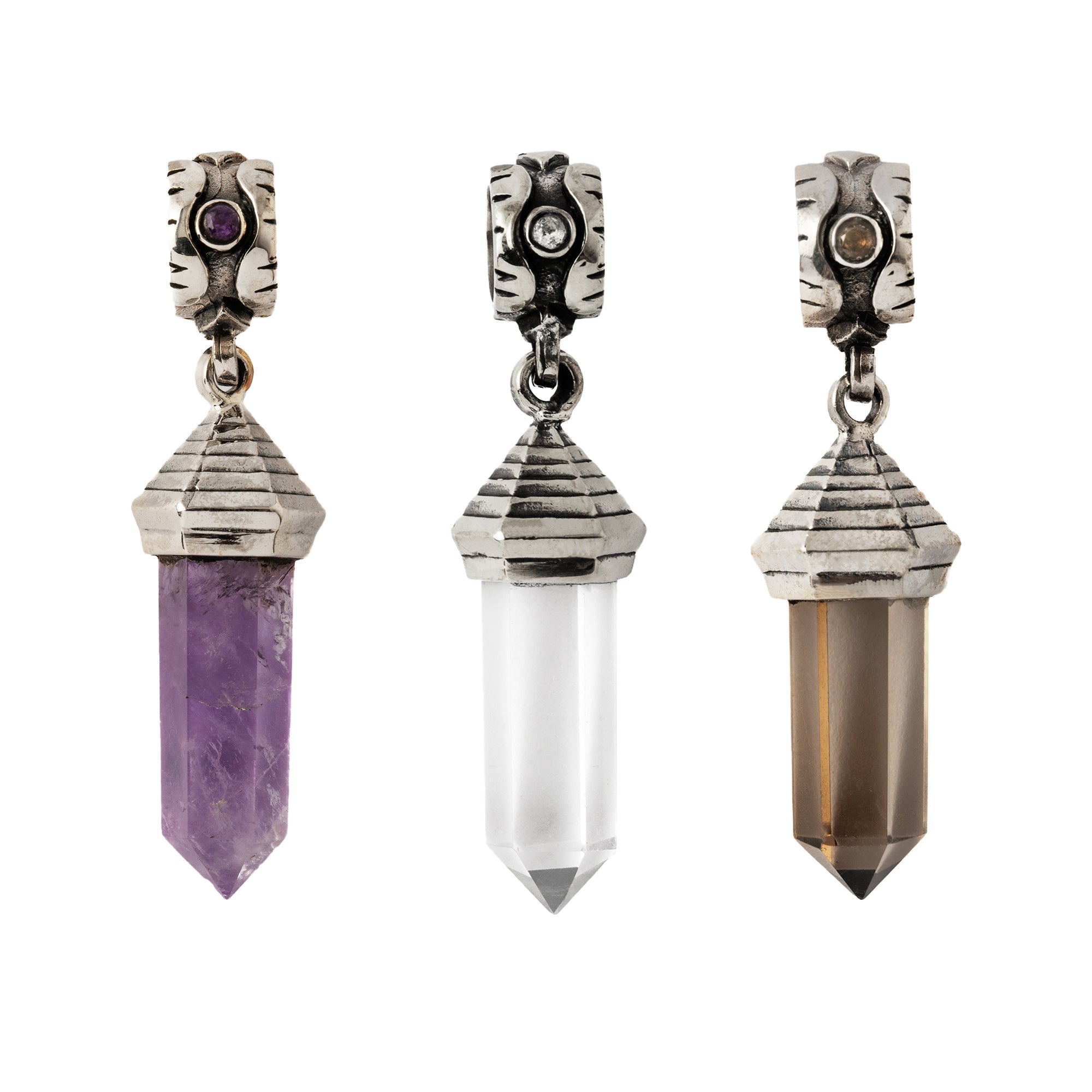 Ashara Silver Pendant